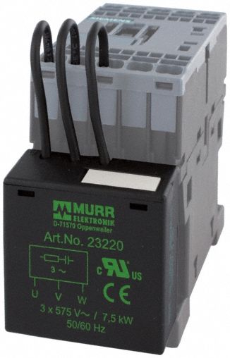 Motor Suppressor: RC 3 BUC, Connects onto Siemens SIRIUS 3 RT 20 Contactors, 575 V AC
