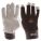 MECHANICS GLOVES, M (8), FULL FINGER, COWHIDE, HOOK-AND-LOOP CUFF