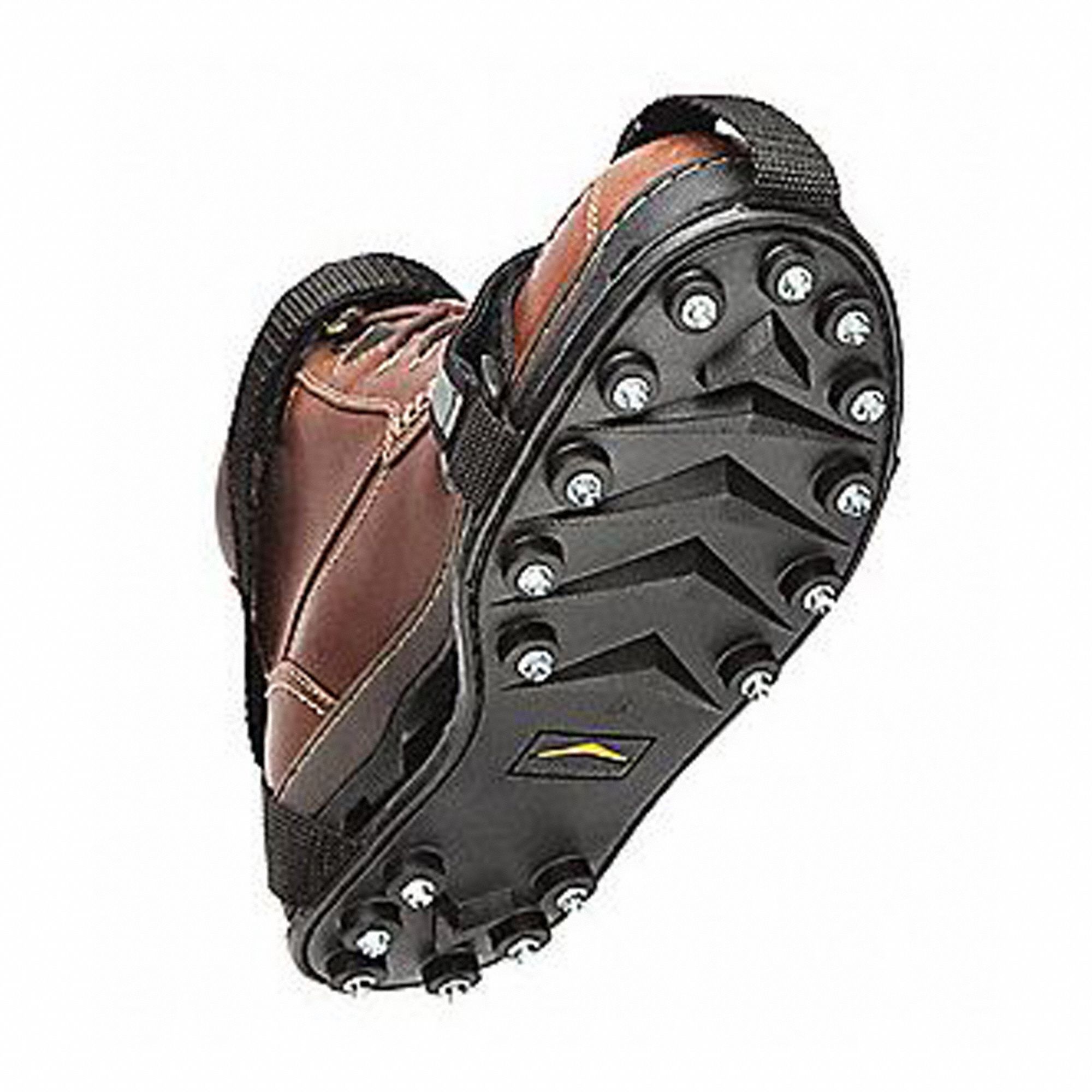 TRACTION CLEATS, DOUBLE STRAP, EXTRA CLEATS, BLACK, XS, THERMOPLASTIC ELASTOMER/STEEL, PAIR