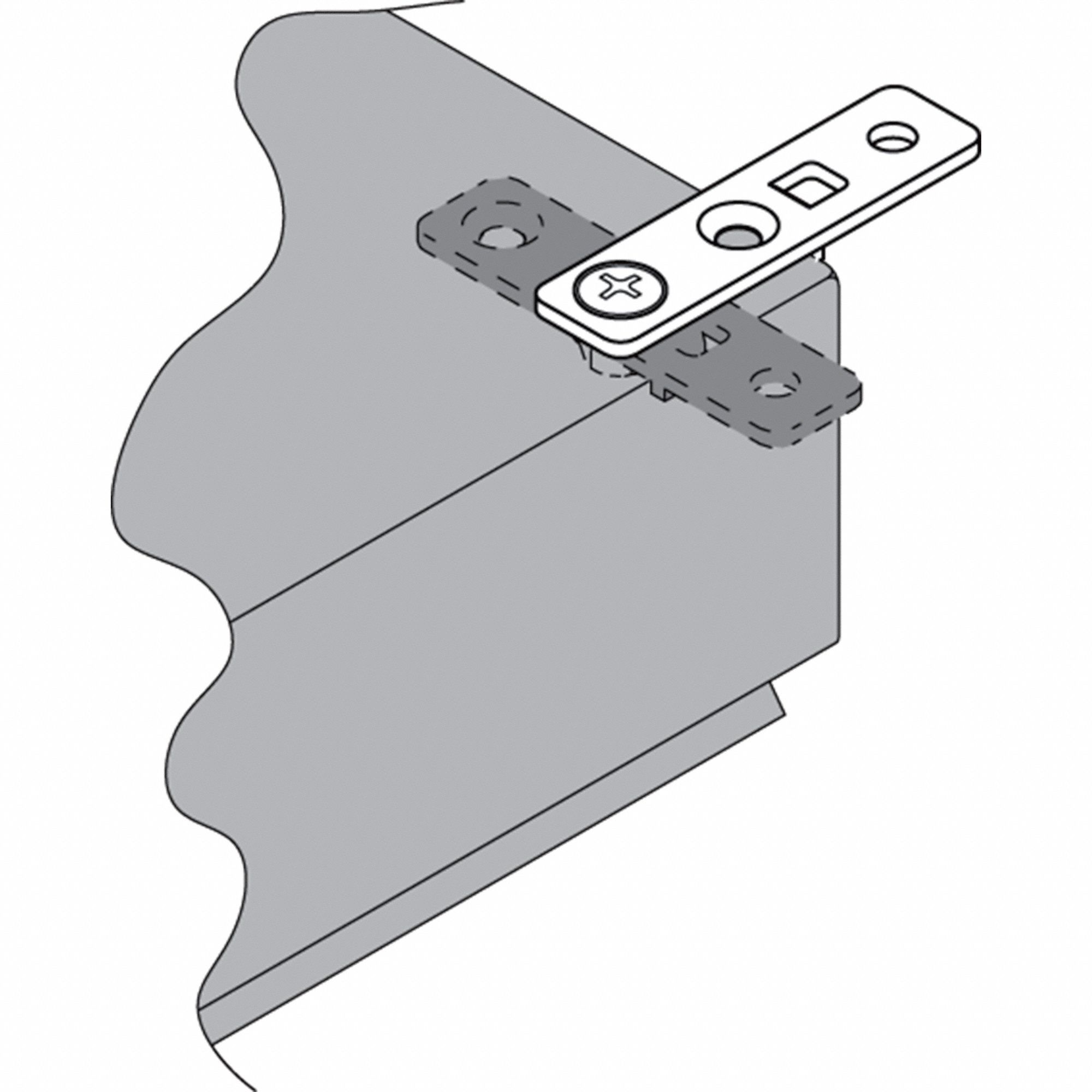 Mounting Bracket Kit Mild Steel