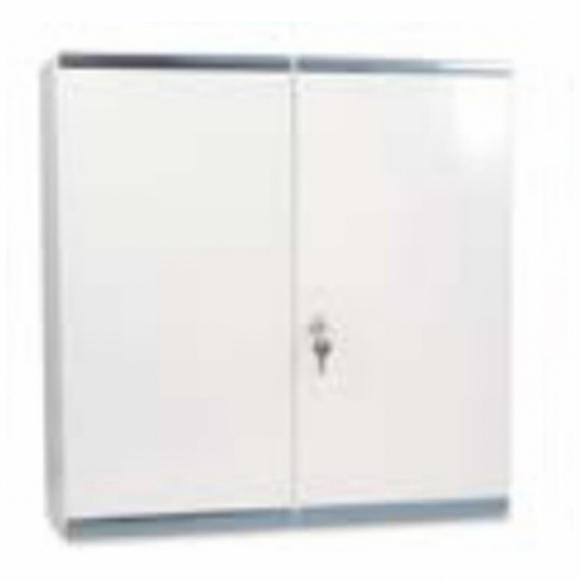 FIRST AID CABINET, LARGE, WALL MOUNT, 15 SHELVES, WHITE, 20 55/64 X 20 55/64 X 7 31/64 IN, STEEL