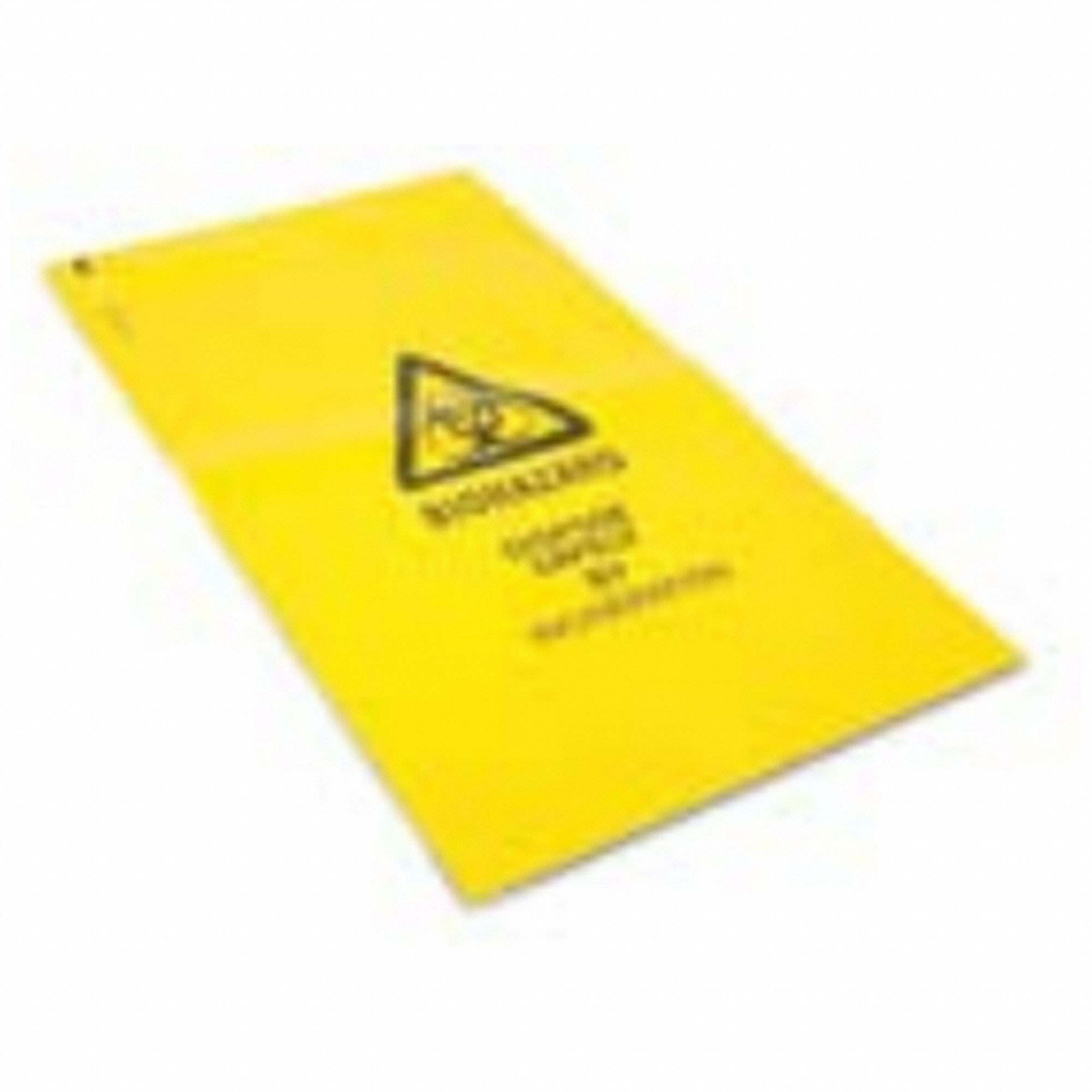 BAGS, BIOHAZARD, YELLOW, 34 X 20 CM, BOX 50