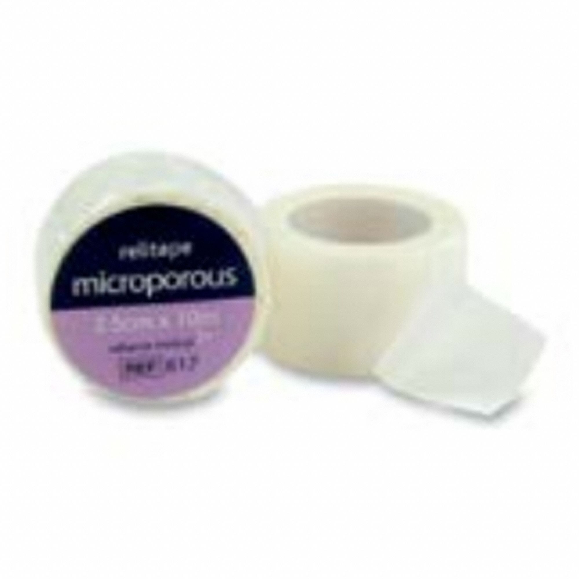 MICROPOROUS TAPE, NON-STRETCH, LOW ALLERGY, LATEX-FREE, 10 M X 2.5 CM, WHITE, PAPER