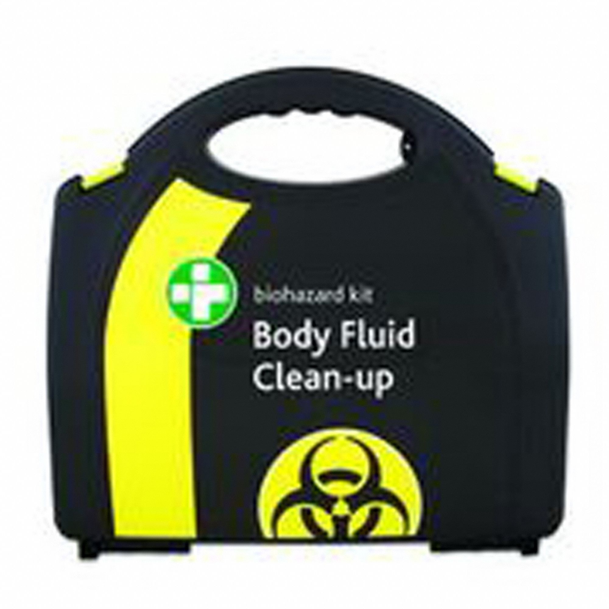 BODY FLUID CLEAN UP KIT, 1 APPLICATION, BLACK, 9 X 9 X 3 1/4 IN