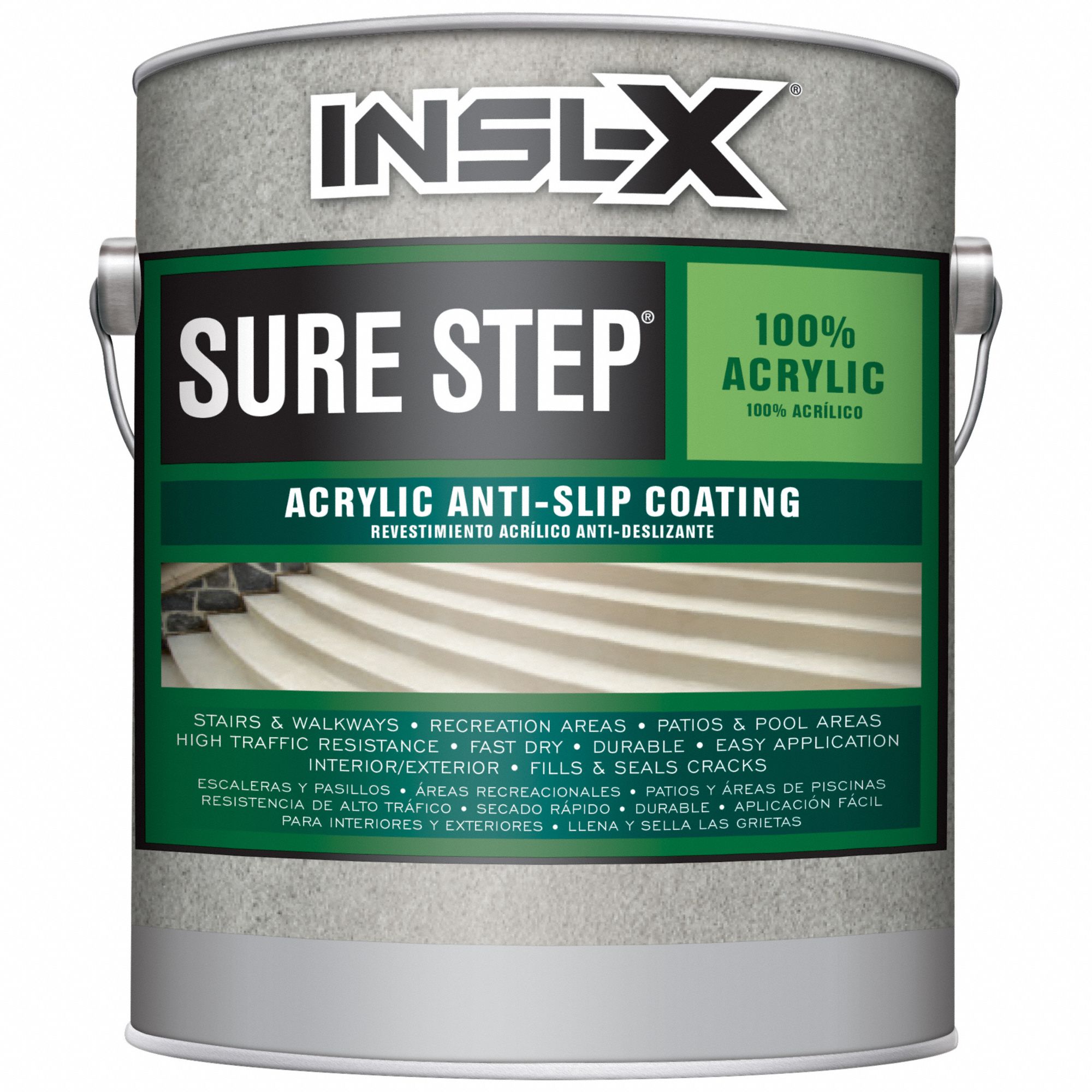 INSL-X MOORE, Base, Water, Anti-Slip Floor Coating - 6GWC2|SU0310092-01 Grainger