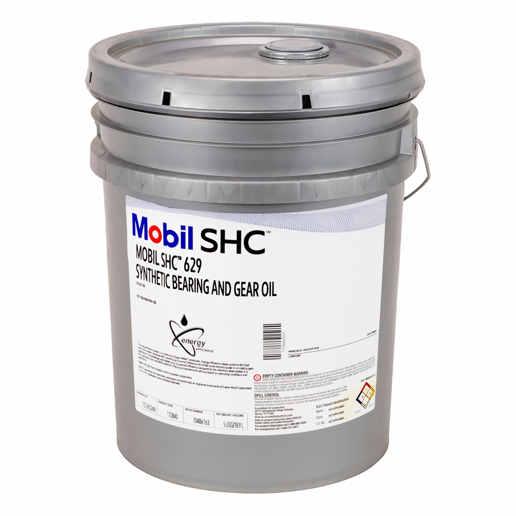 MOBIL SHC 629 5USG/18.9L PAIL