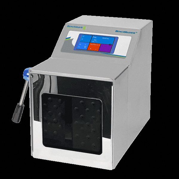 Laboratory Paddle Blender: Benchtop, 400 mL Working Volume - Max, Std Plug