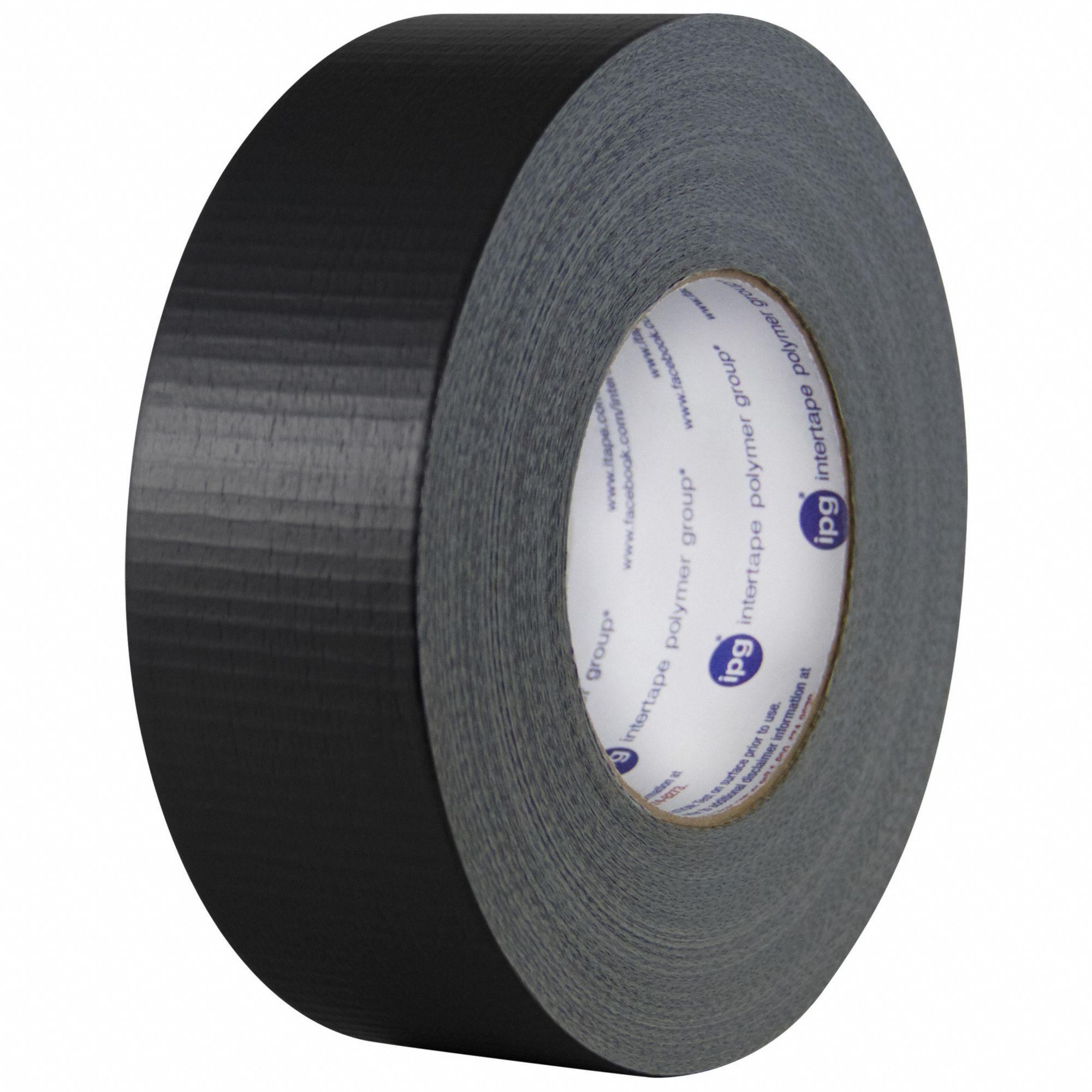 DUCT TAPE, BLACK, ROUND, 48 MM X 54.8 M