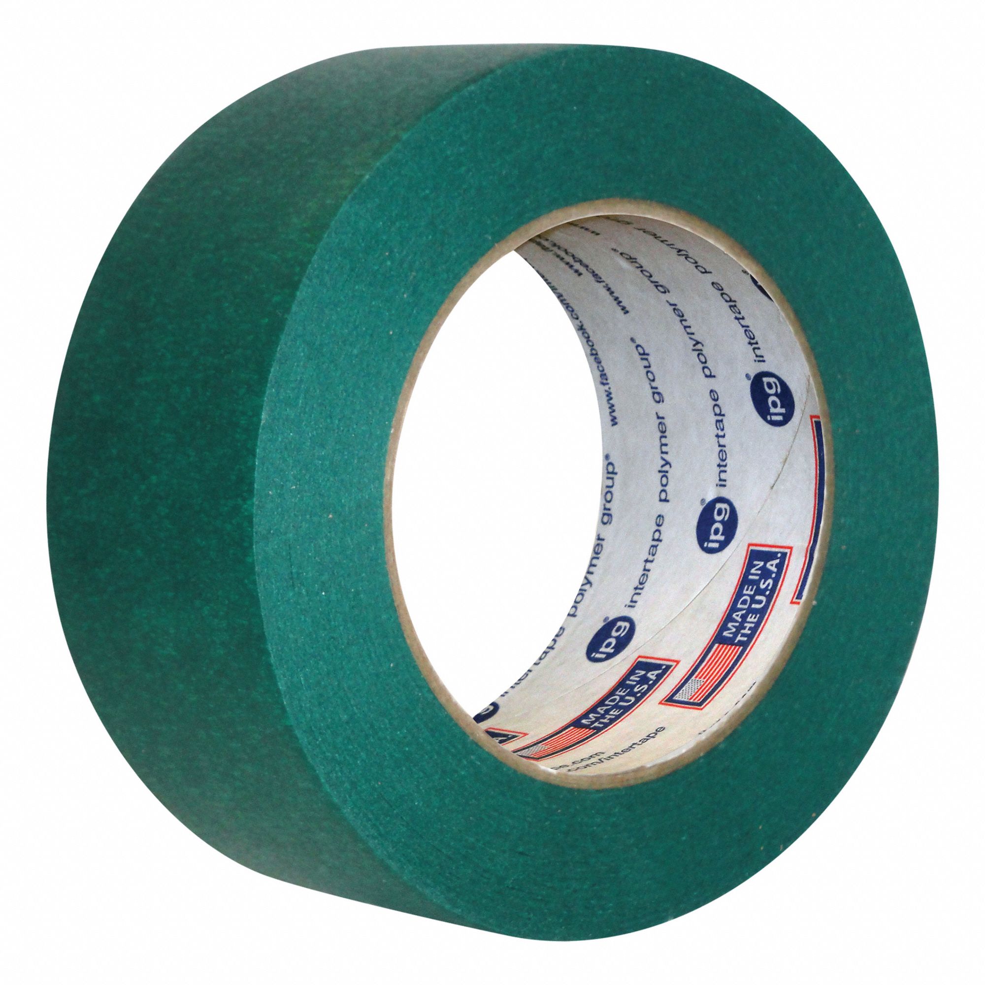 MASKING TAPE, 18 MM X 54.8 M, DARK GREEN, GENERAL PURPOSE, 40 °  F TO 150 °  F