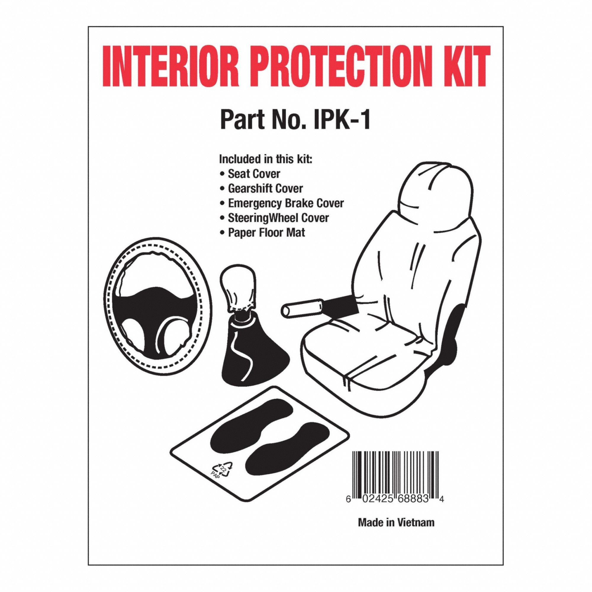 Paper, PE Automotive Interior Protection