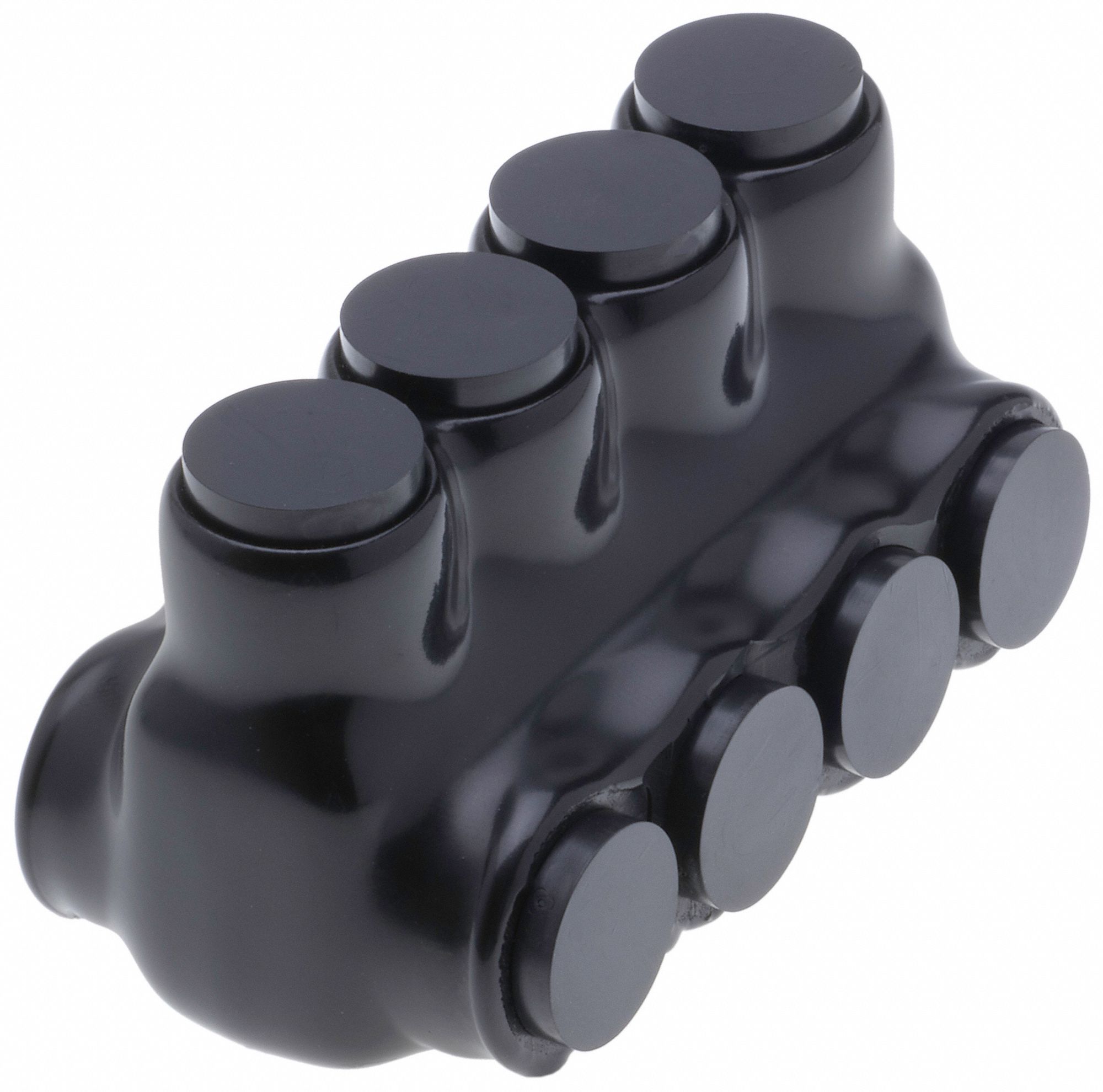 POLARIS, Black, 4 Ports, Wire Connector 794HU6IPLD1/04B Grainger