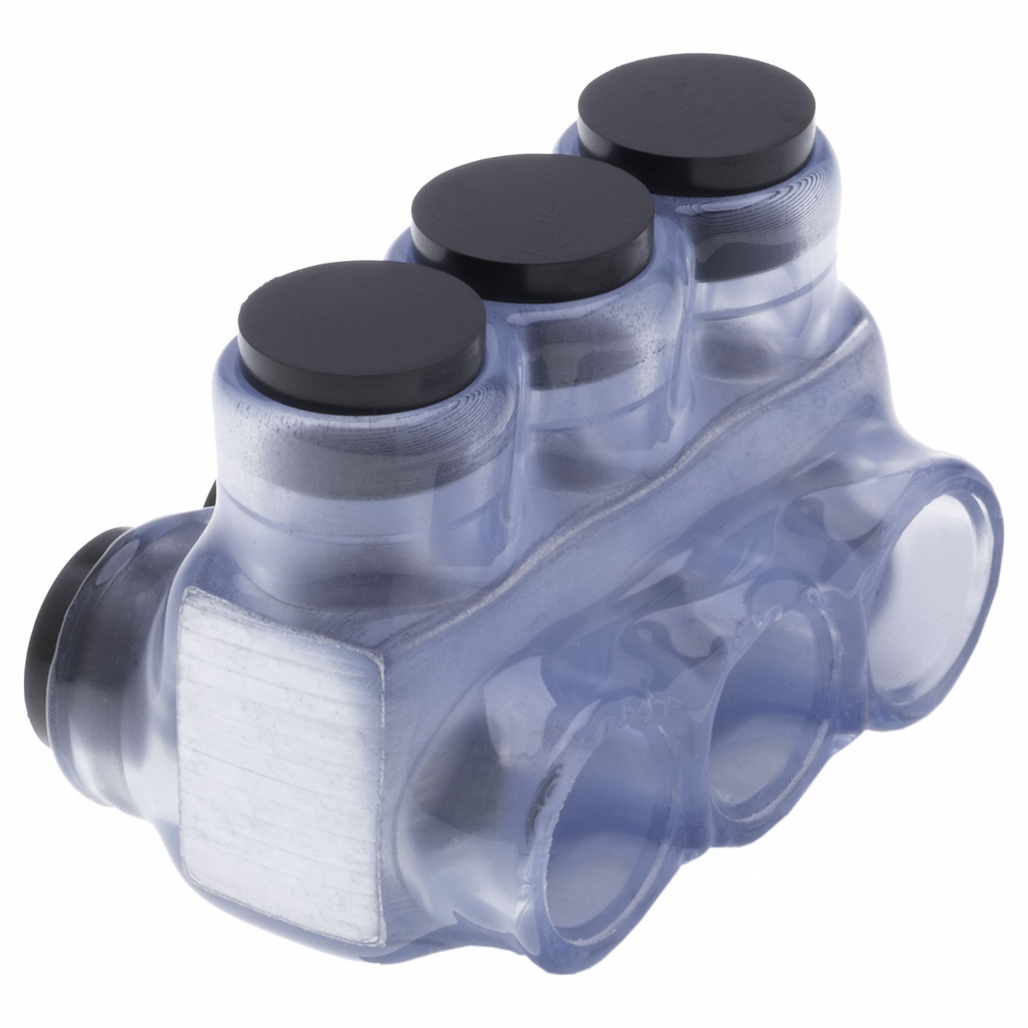 MultitapConnector, Alum, Clear, Hex, 3Port