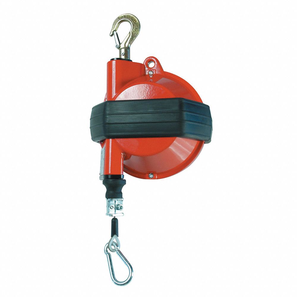 SPRING BALANCER,22 TO 30.8 LB,RED