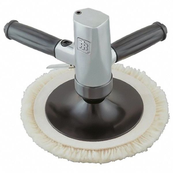 AIR VERTICAL POLISHER AND BUFFER, CORDED, 7 IN PAD, 2000 RPM, ⅝