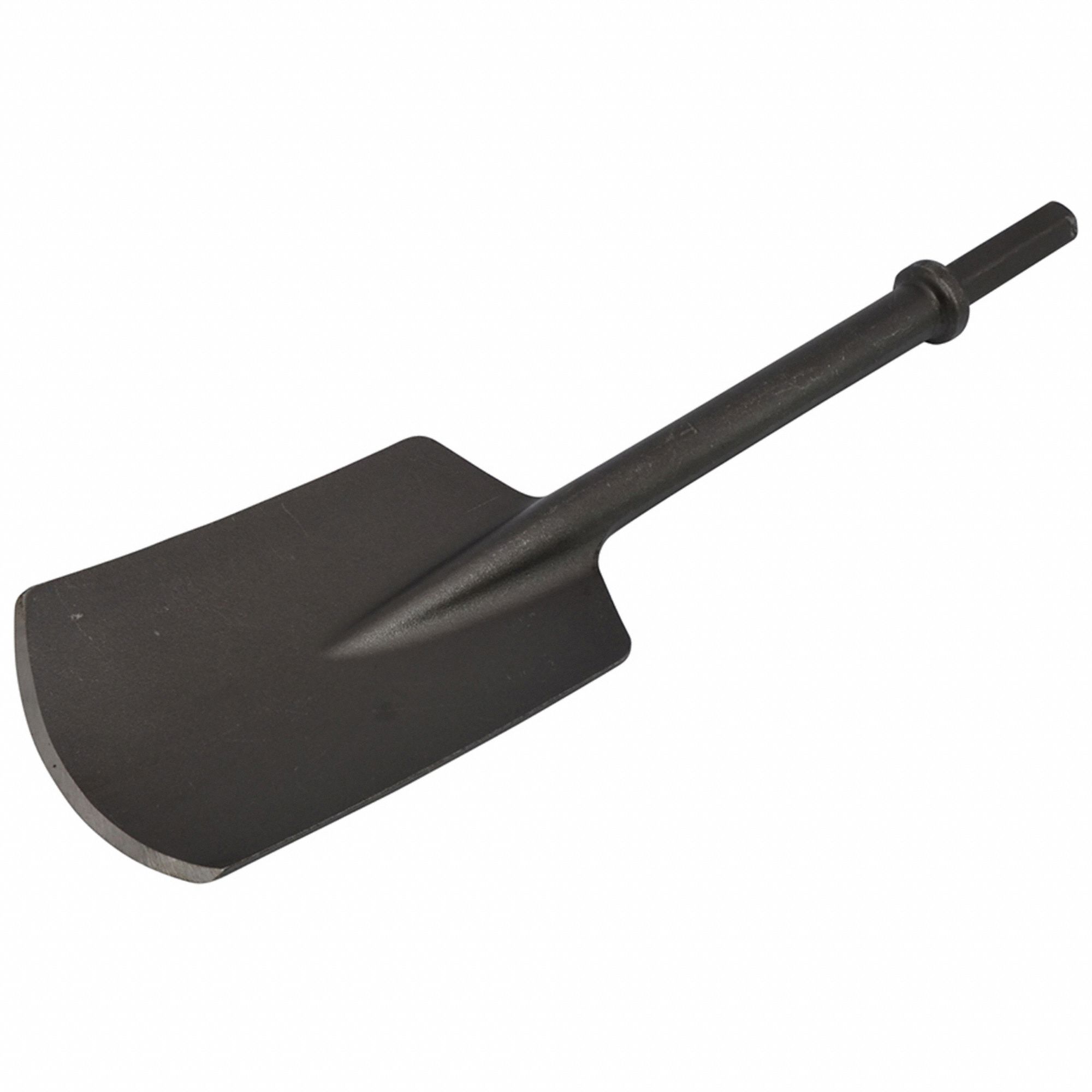 BÊCHE À ARGILE, ACIER, 5½ PO, TIGE HEXAGONALE DE ⅞ X 3¼ PO, 16 PO LO