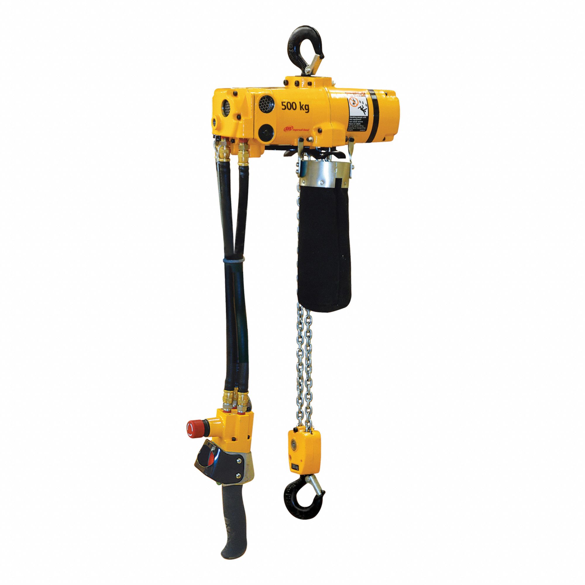 AIR CHAIN HOIST,1100 LB,3/8