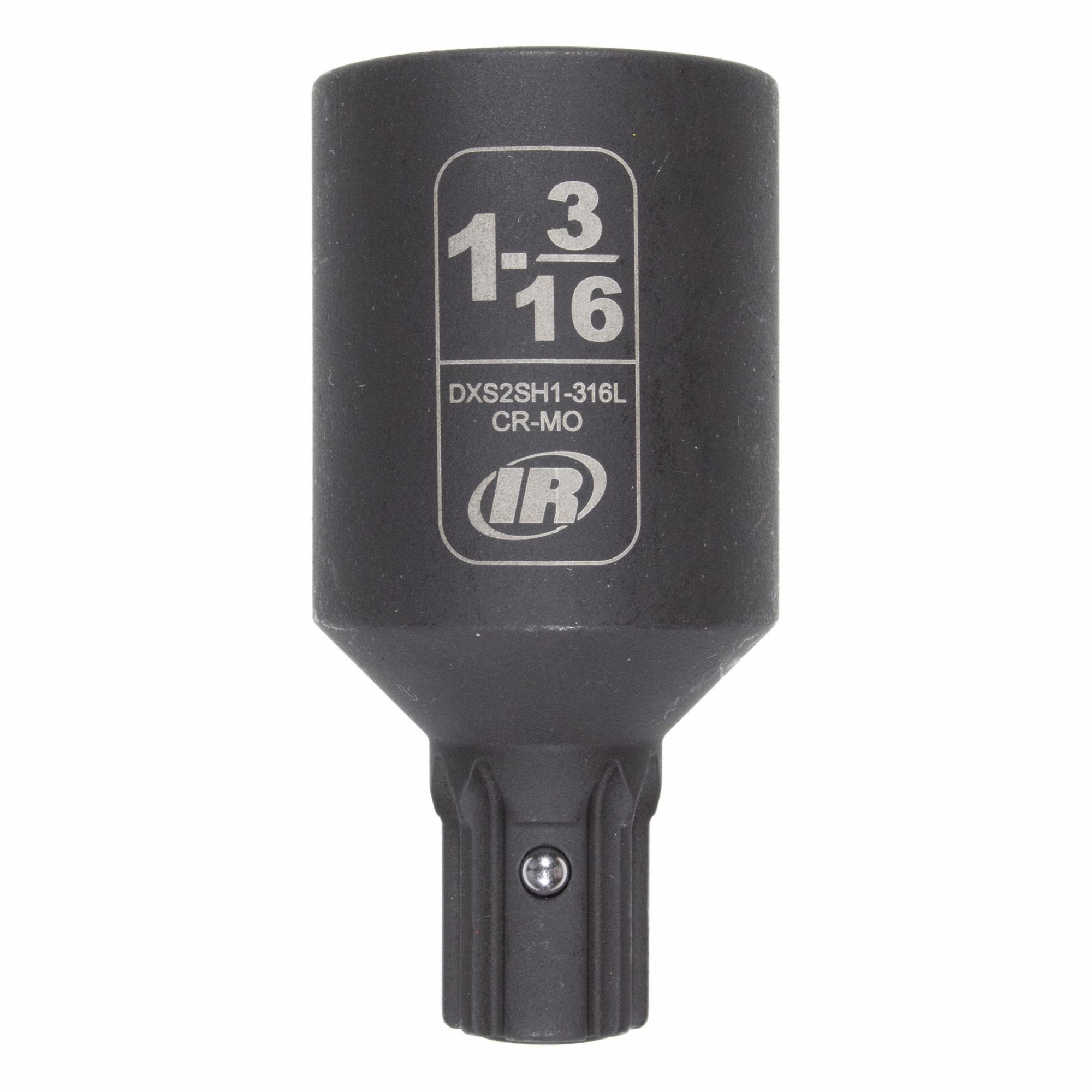 SOCKET,IMPACT,6-POINT,SAE,1 3/16 IN SIZE
