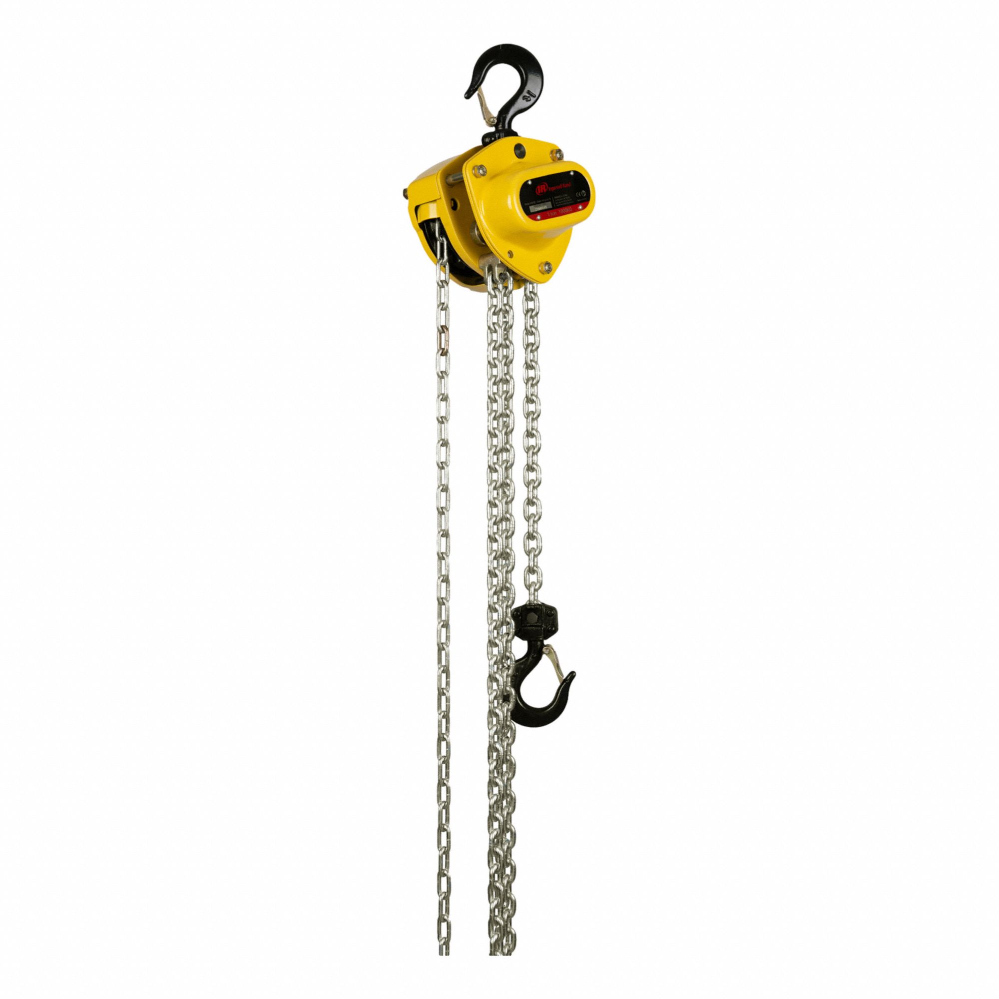 INGERSOLL RAND MANUAL CHAIN HOIST,2200 LB,HOOK MOUNT - Manual Chain ...