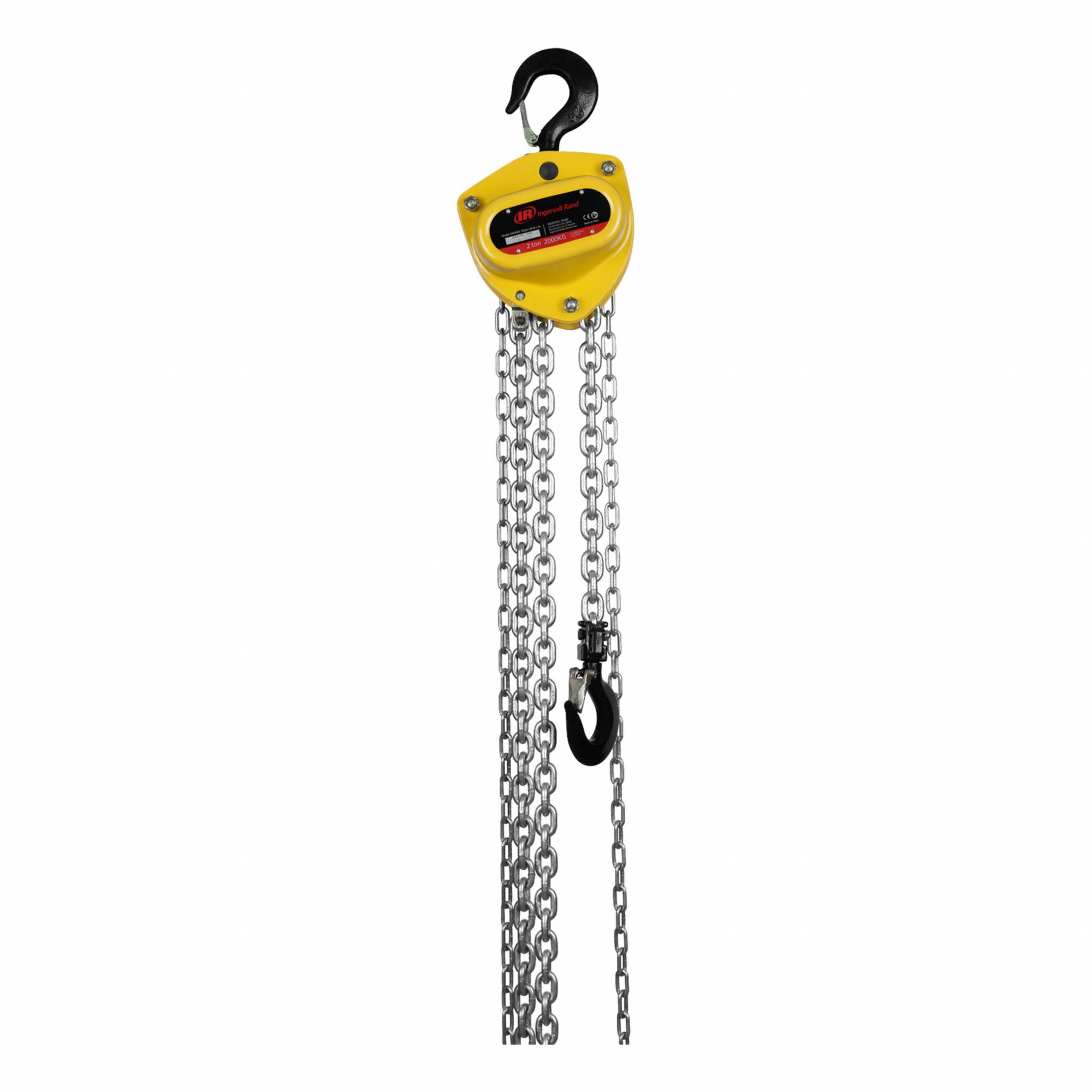 LEVER/MANUAL CHAIN HOIST, STEEL, CORROSION RESISTANT CHAIN, 20 TON MAXIMUM LIFTING CAPACITY, HOOK MOUNTED