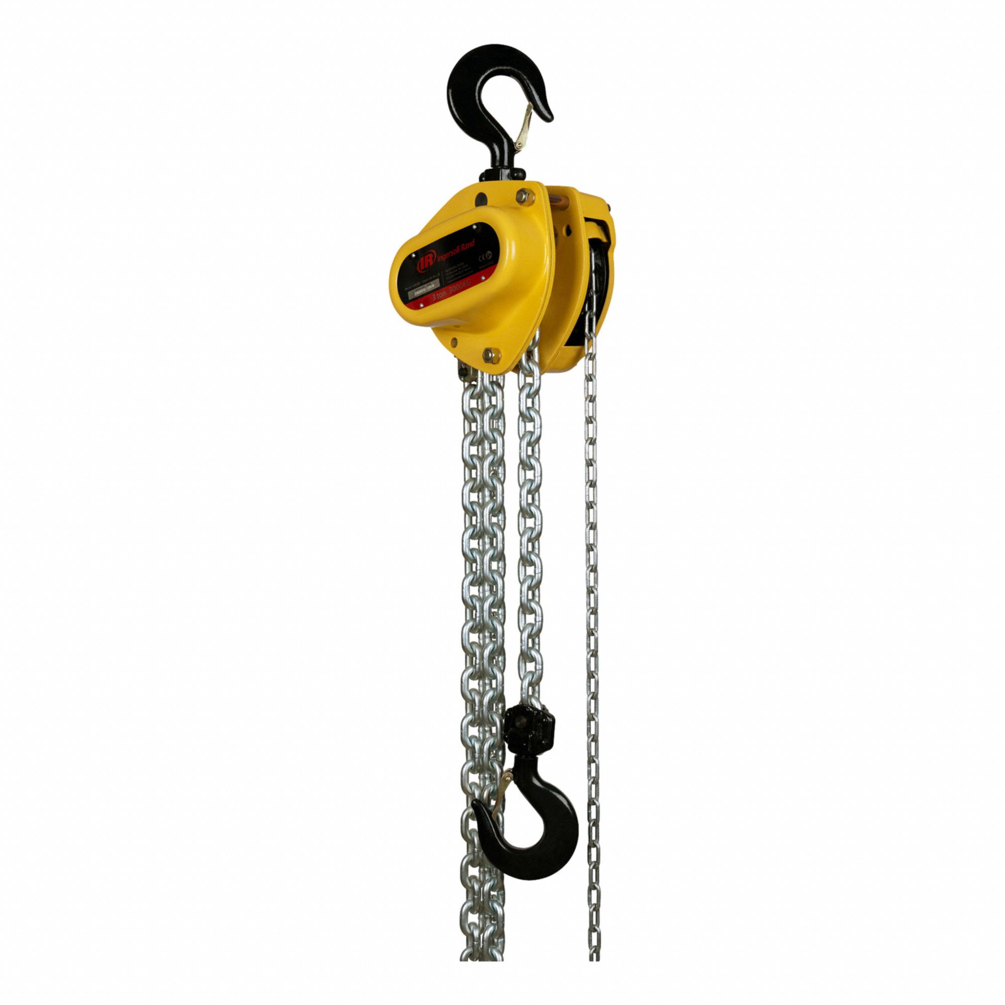 LEVER/MANUAL CHAIN HOIST, STEEL, CORROSION RESISTANT CHAIN, 3 TON MAXIMUM LIFTING CAPACITY, HOOK MOUNTED