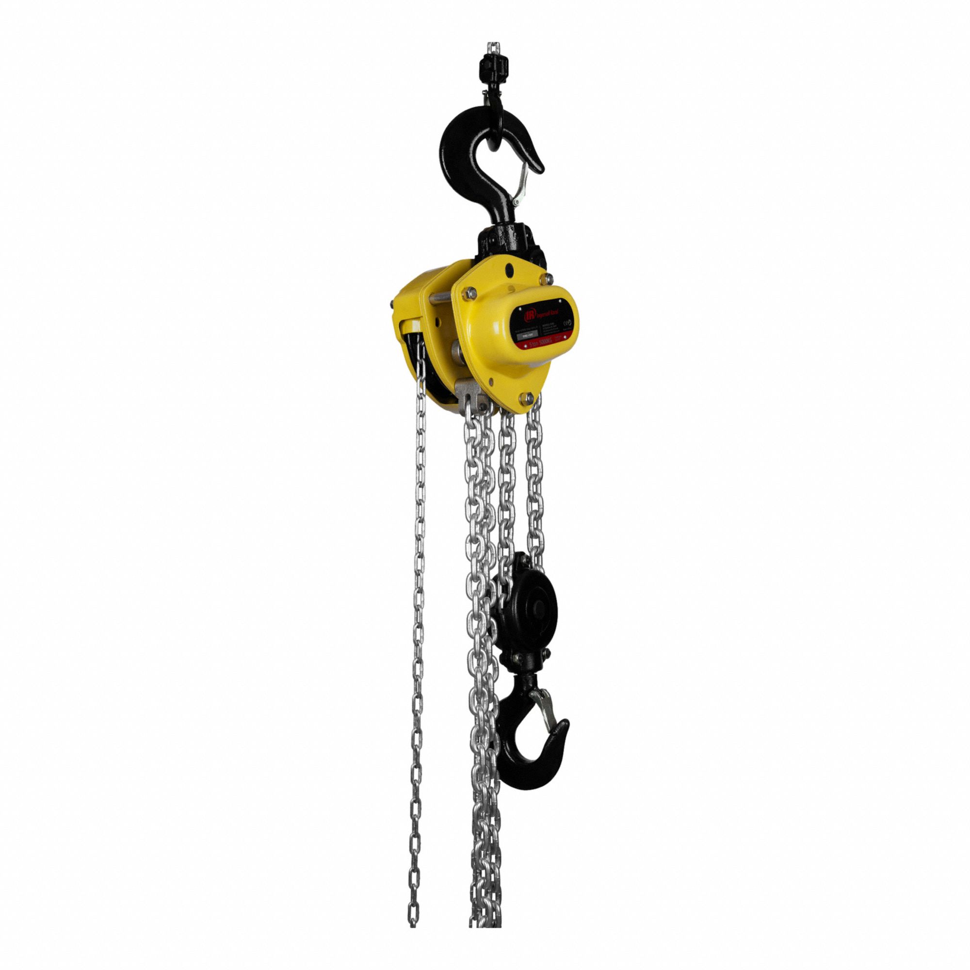 LEVER/MANUAL CHAIN HOIST, STEEL, CORROSION RESISTANT CHAIN, 5 TON MAXIMUM LIFTING CAPACITY, HOOK MOUNTED