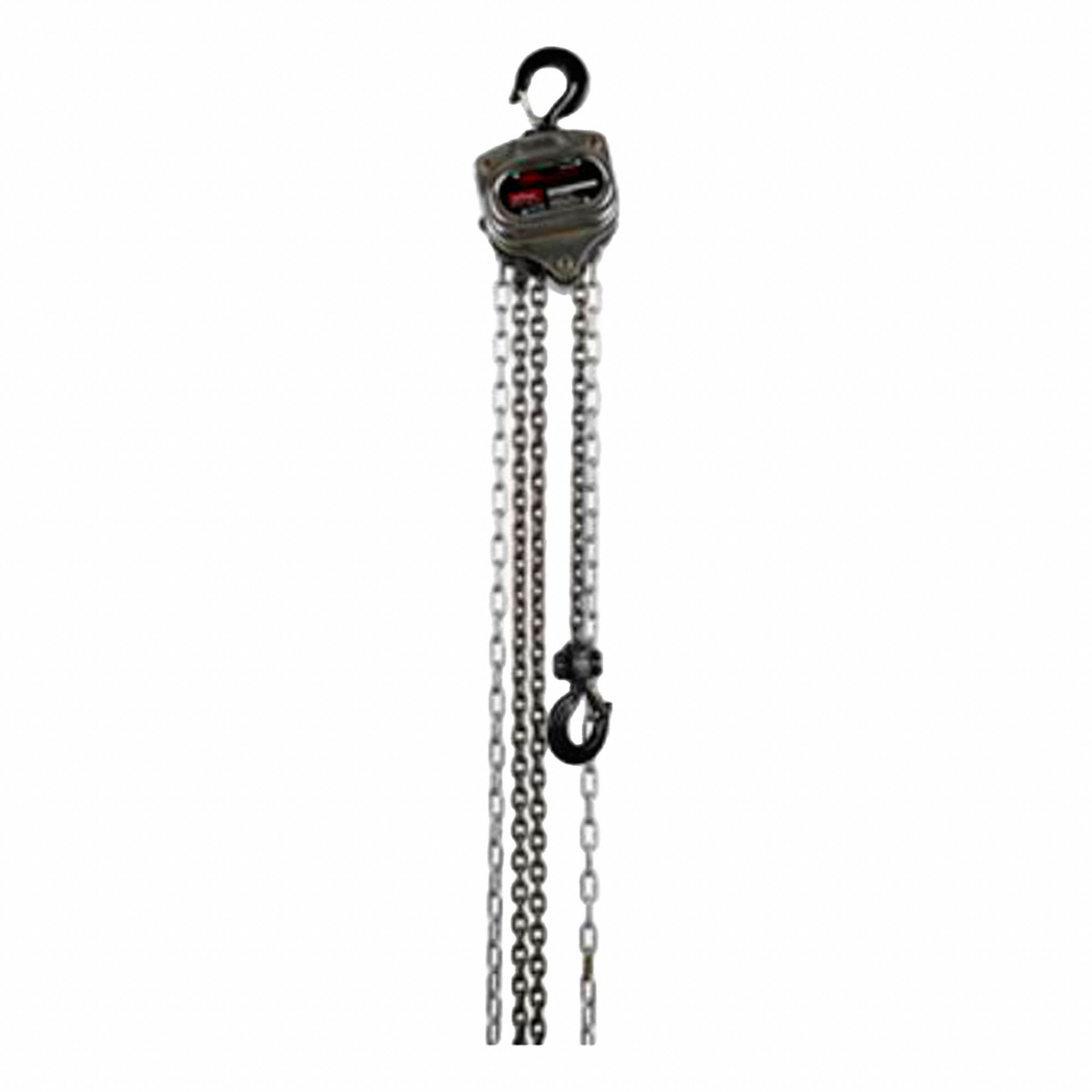 LEVER/MANUAL CHAIN HOIST, GREY, STEEL, CORROSION RESISTANT CHAIN, 500 KG MAXIMUM LIFTING CAPACITY, HOOK MOUNT