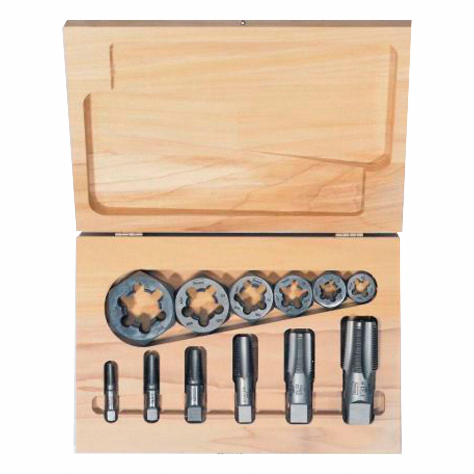 TAP AND DIE 12PC SETNPT RE-THREAD