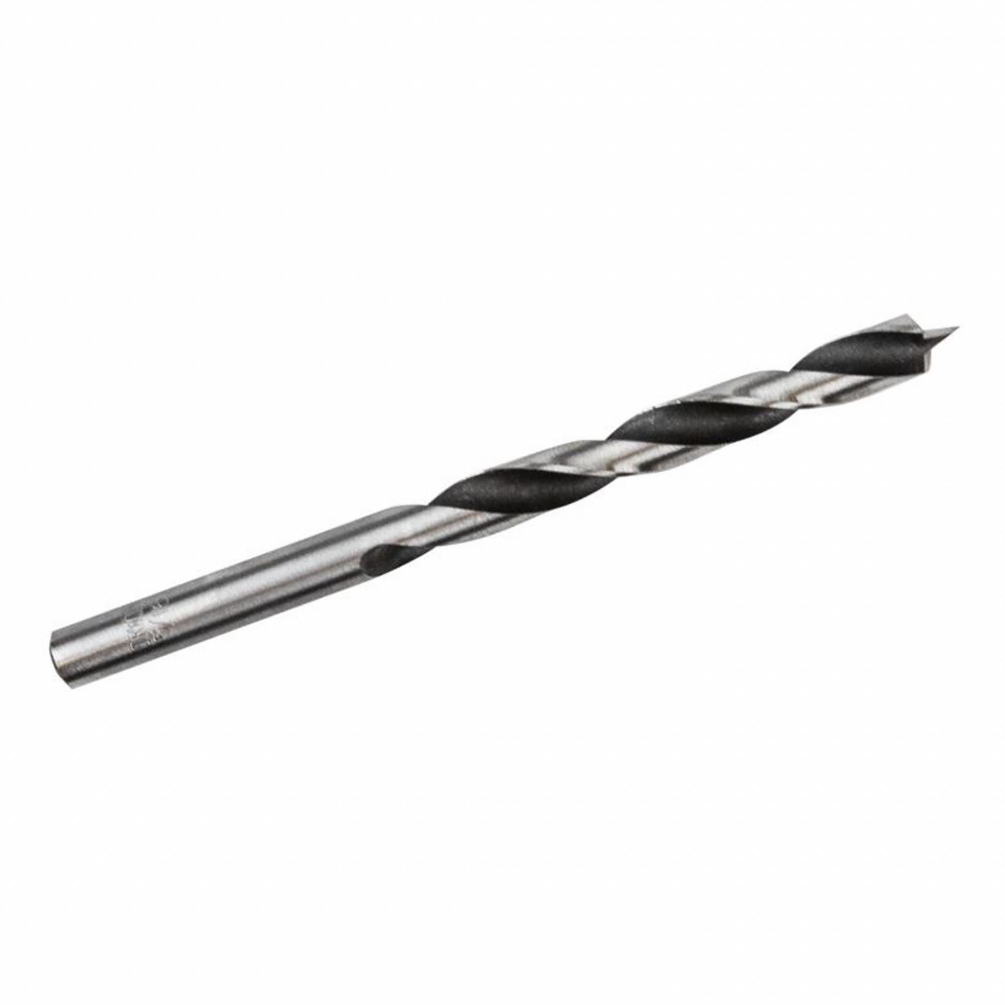 FORET,PNTE-POINÇON,4 19/32 X 5/16 PO,TIGE 5/16 PO,TORSADE 2 15/16 PO,PQ 3