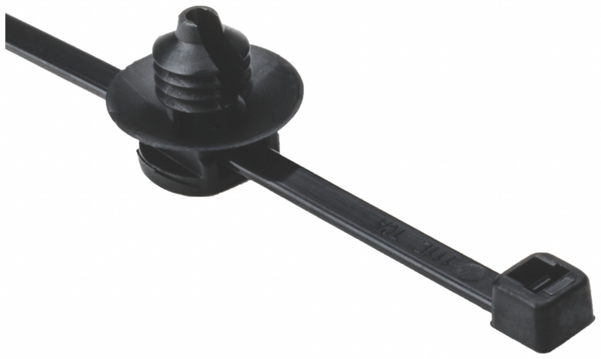 ATTACHES CÂBLES 2-PC SUPÉ P/TROUS CYL, ROHS, CQT PLAST, -40C 105C, 1.4PO MAX DIA, NYLON, PQ 500