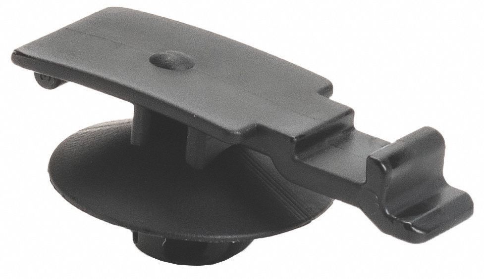 CABLE CONNECTOR CLIP FOR ROUND HOLE, ARROWHEAD, ROHS,-40 ° C TO 105 ° C, BLACK, NYLON, PK 500