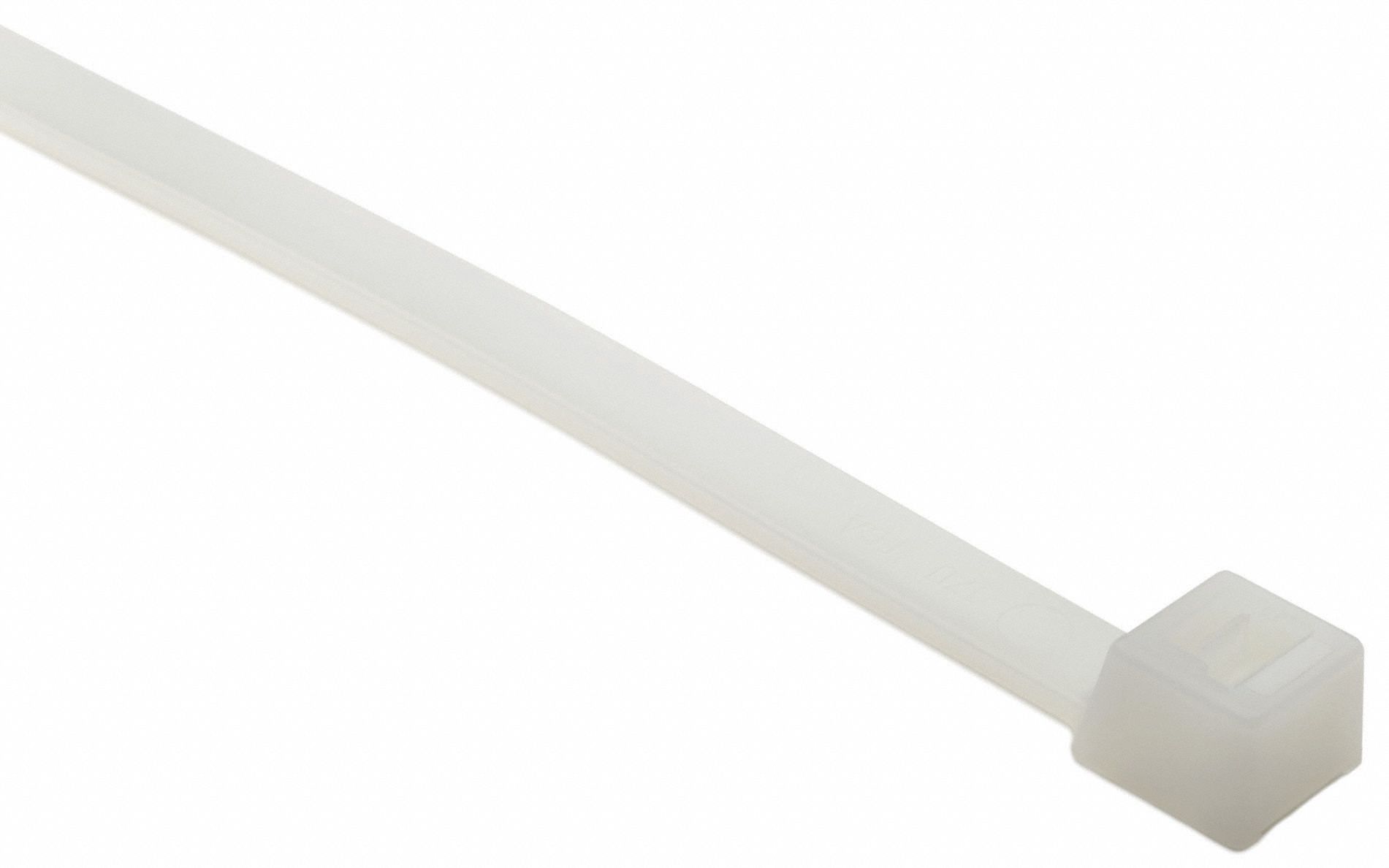 ATTACHES CÂBLES ROBUSTES, MS, UL 11, -40C 85C, 15.4X0.075PO/4.13PO MAX DIA, NATUREL, NYLON, PQ 25