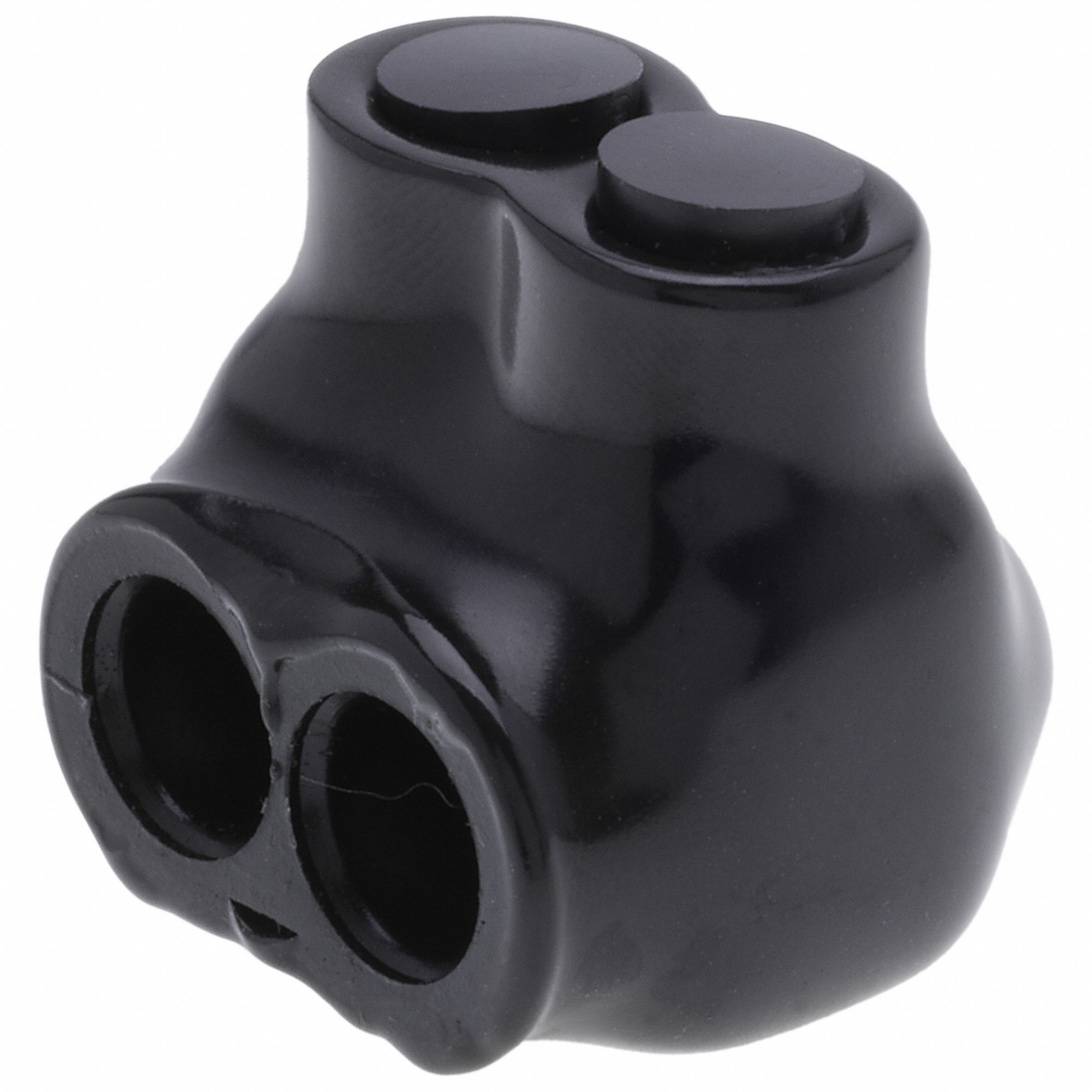 MultitapConnector, Alum, Blk, Hex, 2Port