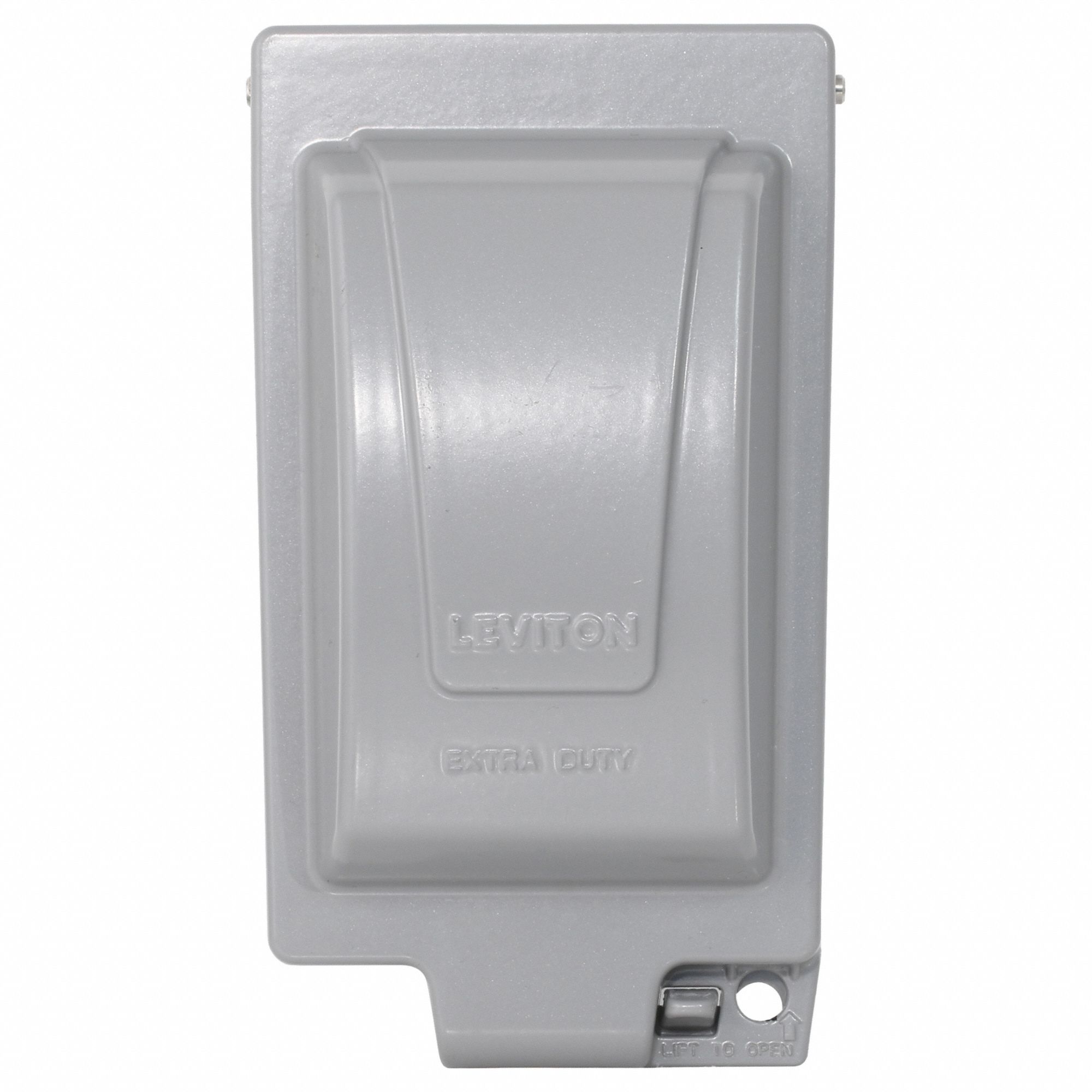 LEVITON, 1 Gangs, Vertical, While In Use Weatherproof Cover - 810UA1 ...