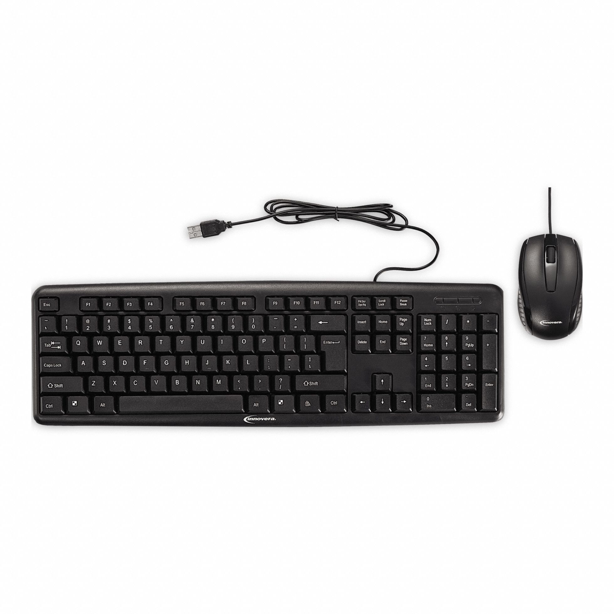 Keyboard/Mouse Set Corded 20 7/8 in L