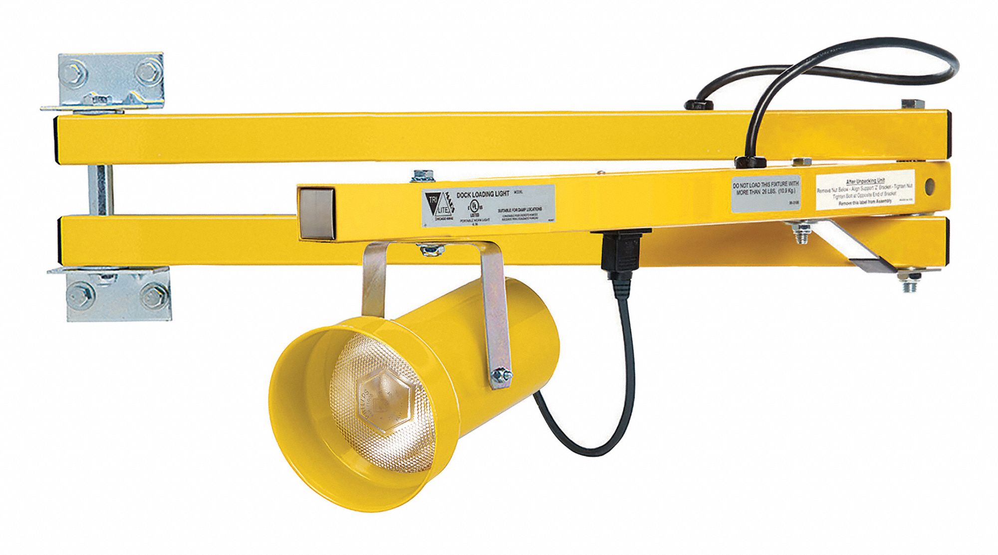 IDEAL WAREHOUSE INNOVATIONS, INC. DOCK LIGHT, DL40P 40", 120 VAC, L