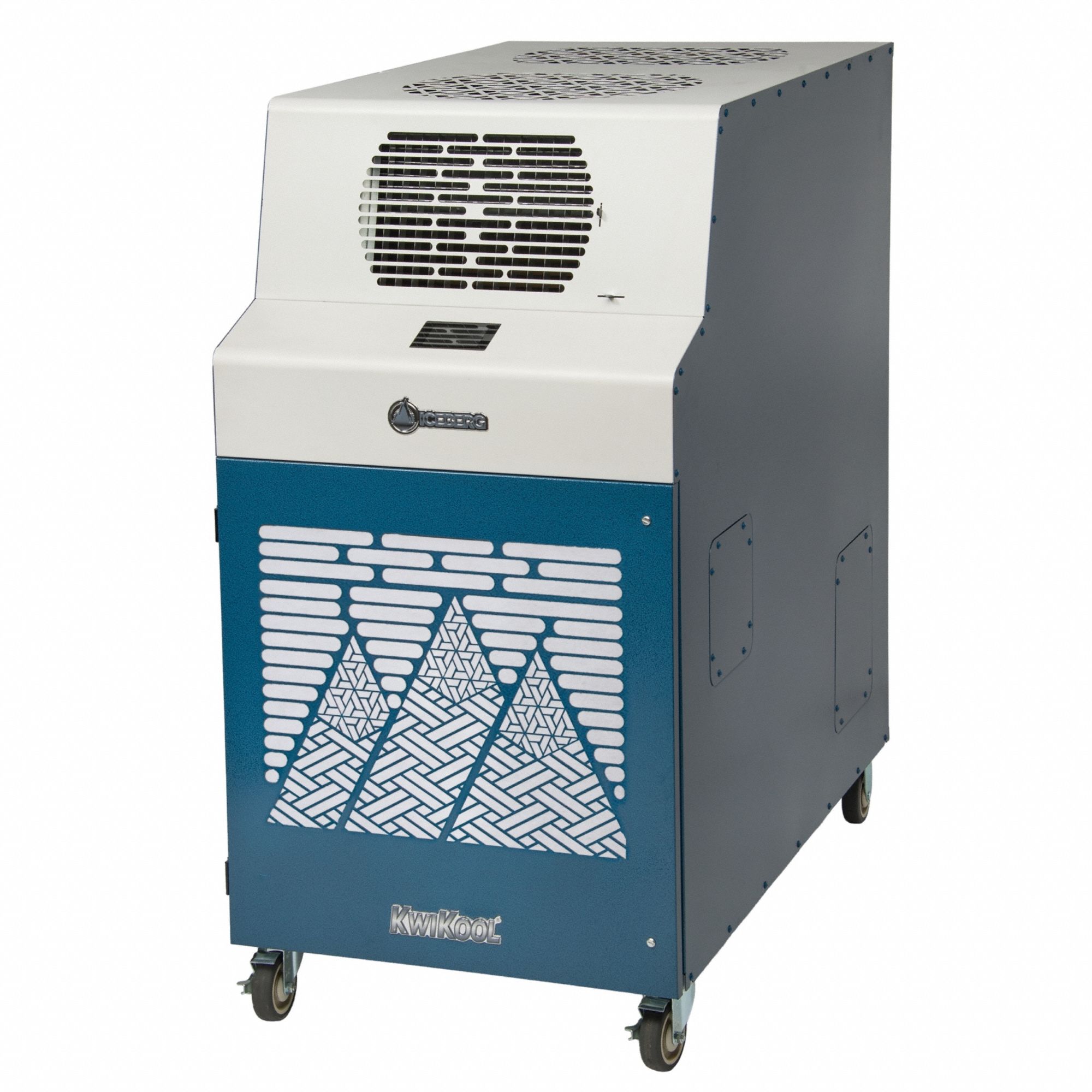 Portable Air Conditioner: 2, 500 sq ft – 2, 000 sq ft, 60, 000 BtuH, 230V AC, Cooling Only