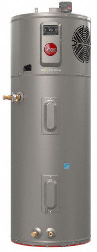 Electric Tank Water Heater: 208 to 240V, 50 gal, 5, 000 W, Single Phase, 78.6 in Ht