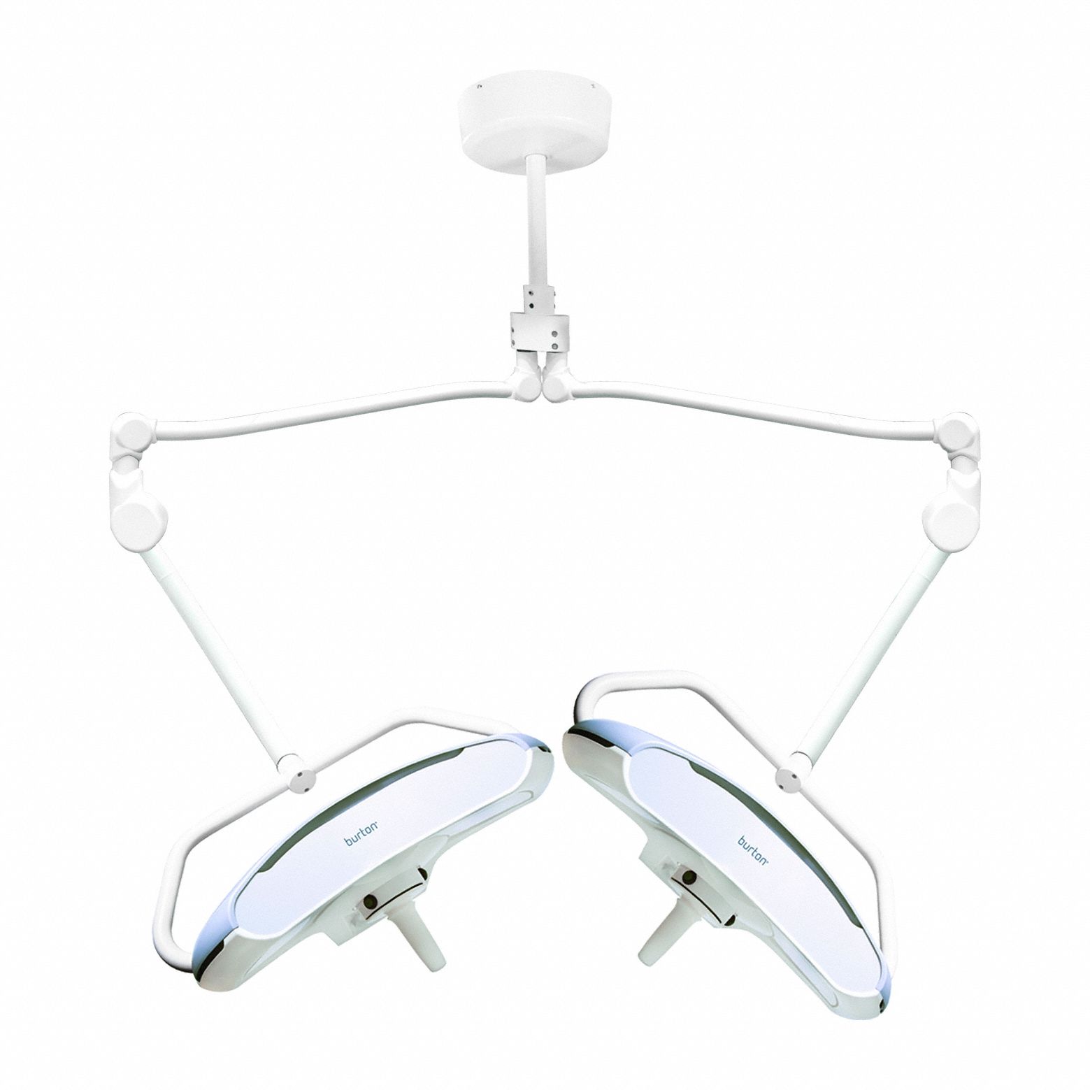 Examination Light: LED, 100, 000 Lux @ 1m, Dual Ceiling, 4300K, 95 CRI, 45 W Watt, ALED100DC