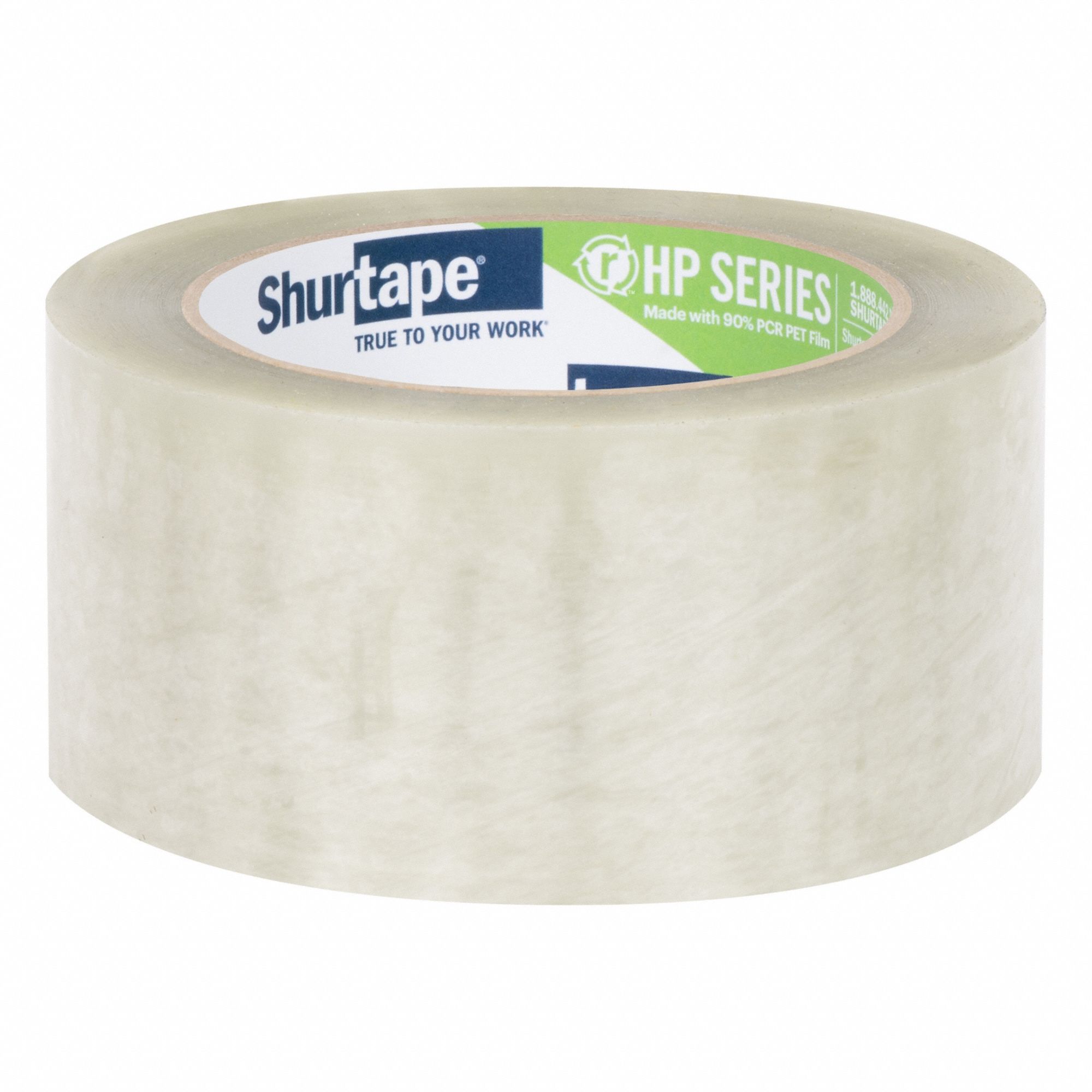 Packaging Tape: 1.75 mil Tape Thick, 1 7/8 in x 110 yd, Clear, RHP 235, 36 PK