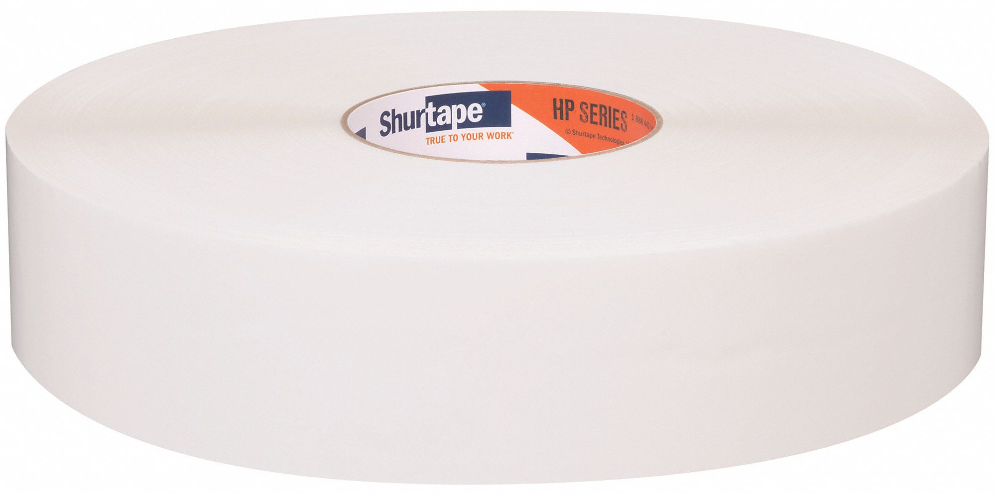 Color Coding Tape: 1.9 mil Tape Thick, White, 1 7/8 in x 1, 000 yd, HP 200, 6 PK
