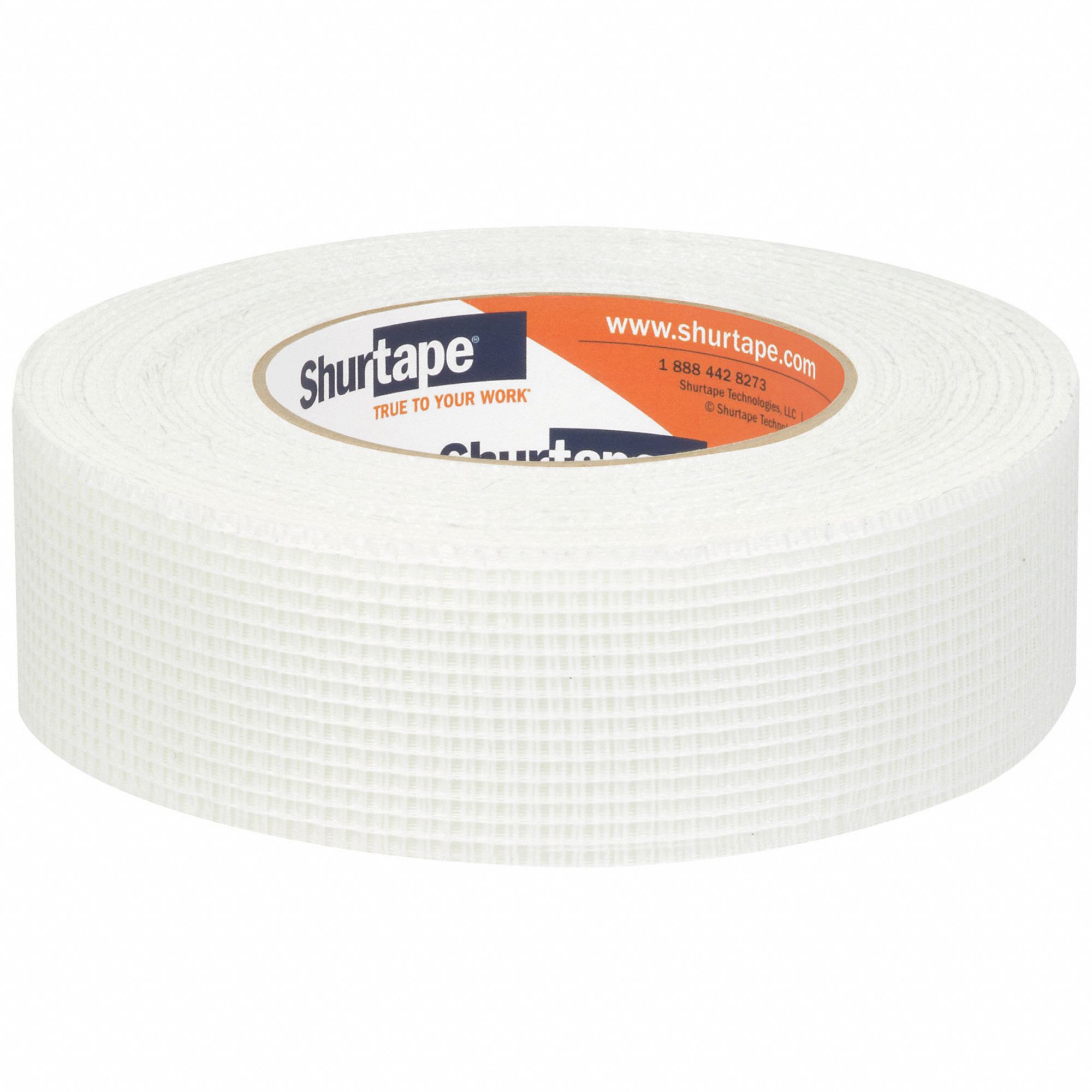 DRYWALL TAPE, FIBERGLASS MESH, 150 FT X 1⅞ IN, 9 MIL THICK, ROLL, WHITE