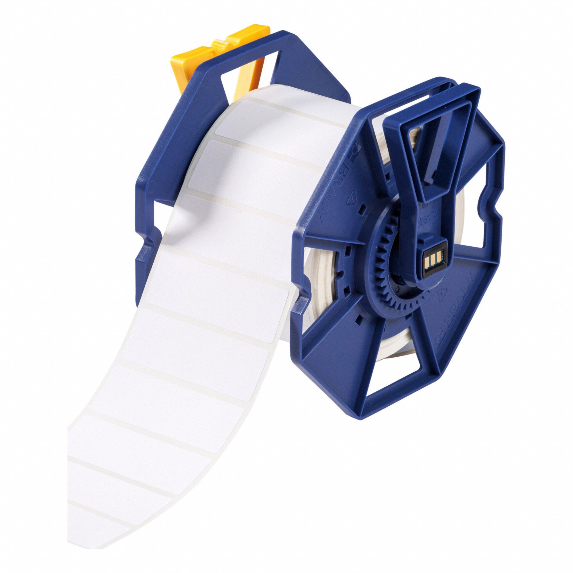Pre-Cut Label Stock Roll: 1 in x 3 in, Acrylic, Permanent Adhesive, 1, 000 Labels, J7300, Permanent