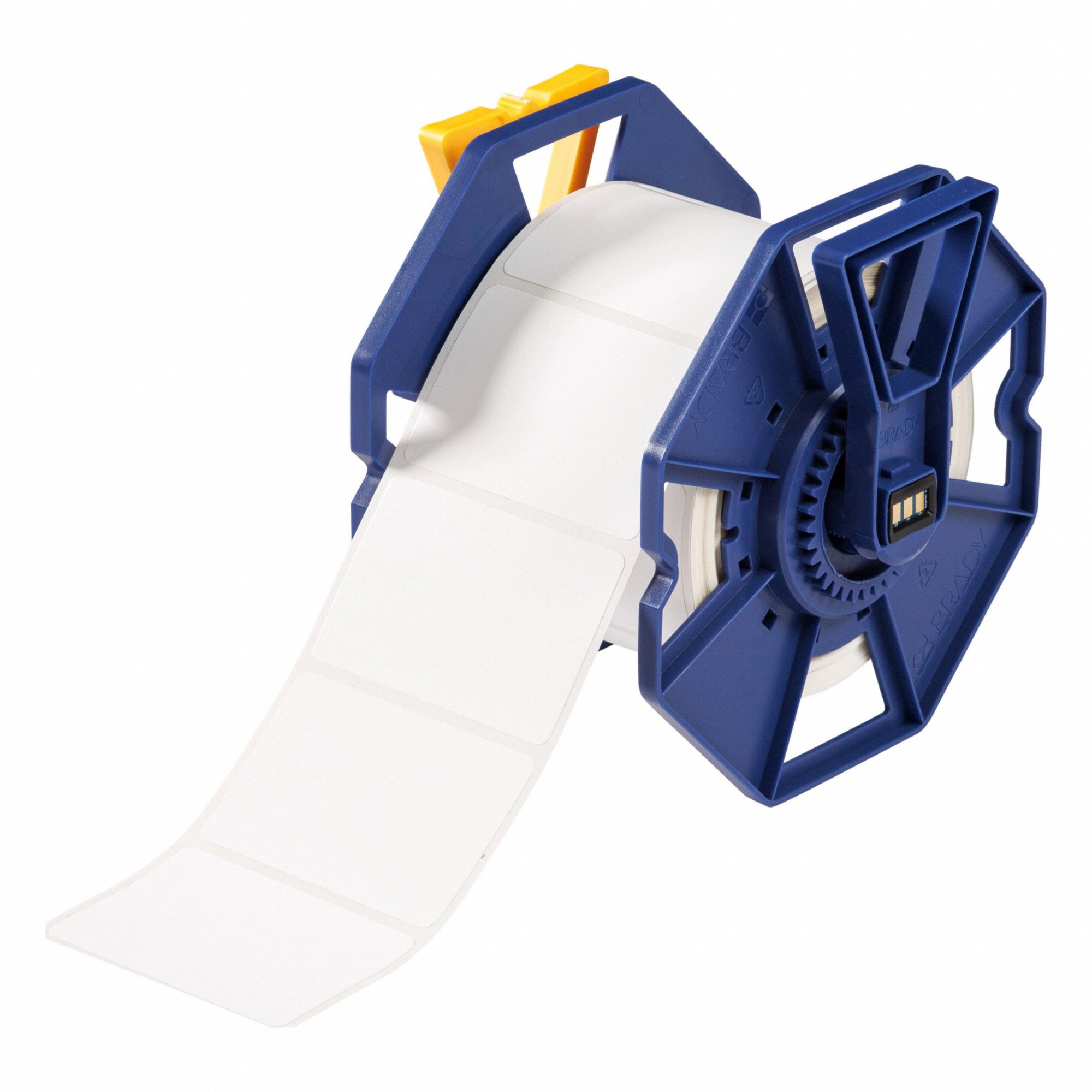 Pre-Cut Label Stock Roll: 2 in x 3 in, Acrylic, Permanent Adhesive, 750 Labels, J7300, Permanent