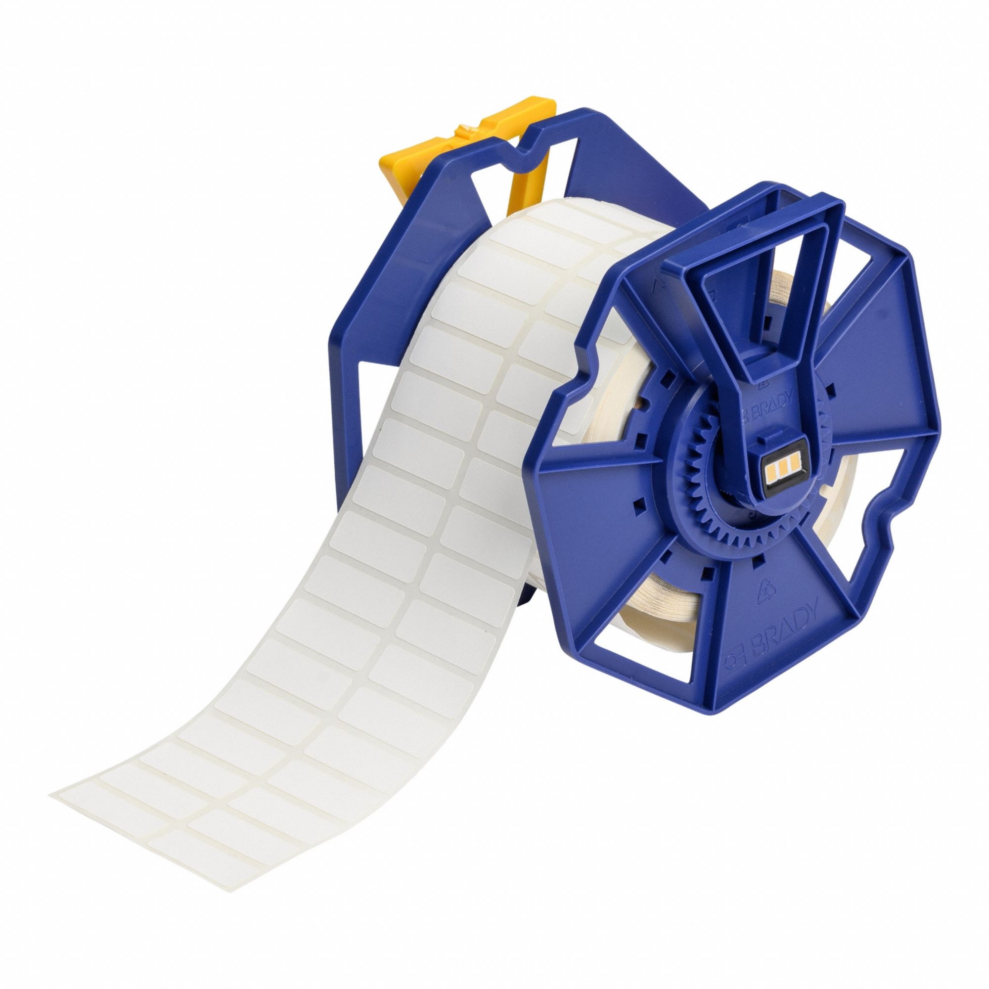 1/2 in x 1 1/2 in, Acrylic, Pre-Cut Label Stock Roll - 897AU1|J-37-2618 ...
