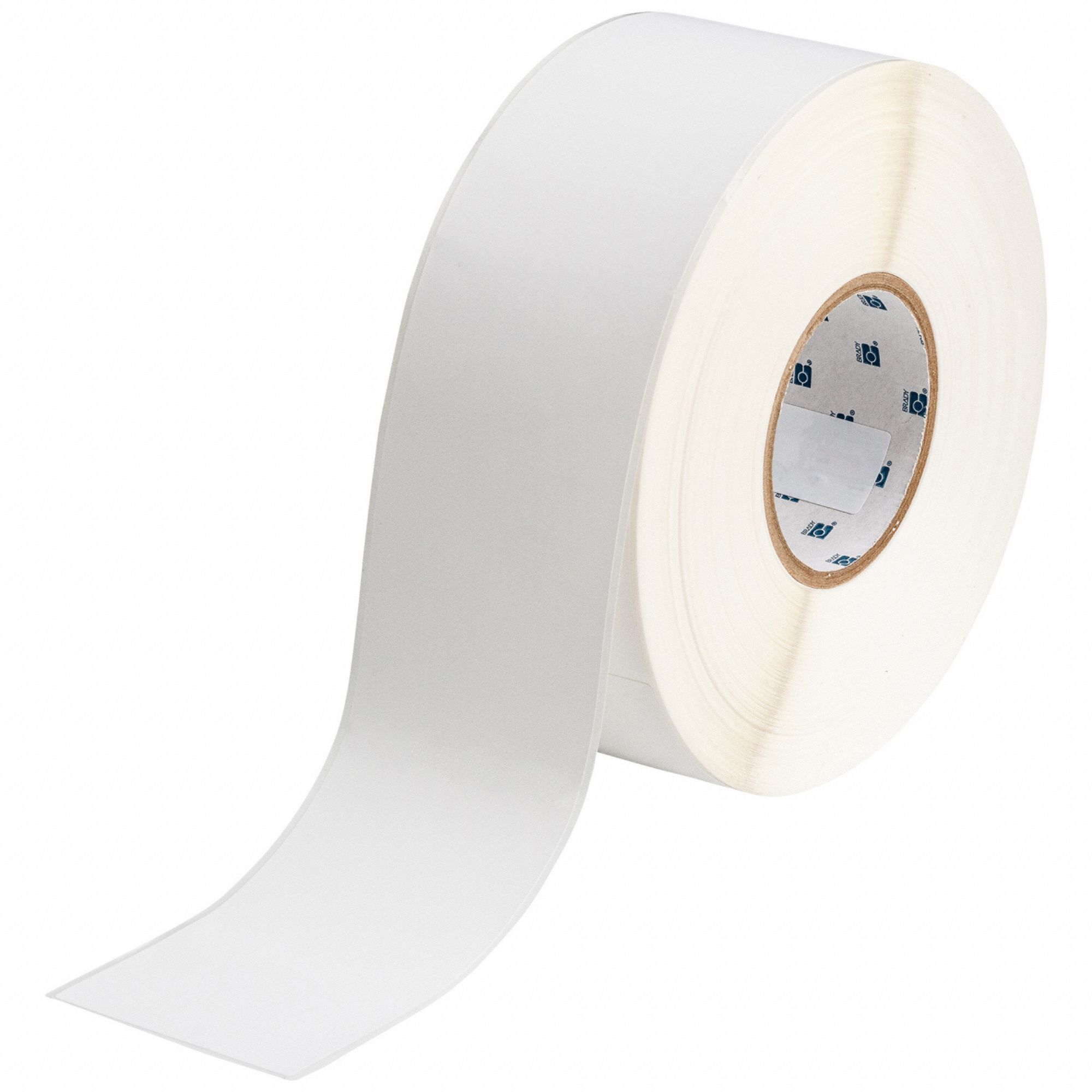 Pre-Cut Label Stock Roll: 2 1/4 in Label Wd, 100 ft Roll Lg, Autoclavable Cryogenic Polypropylene