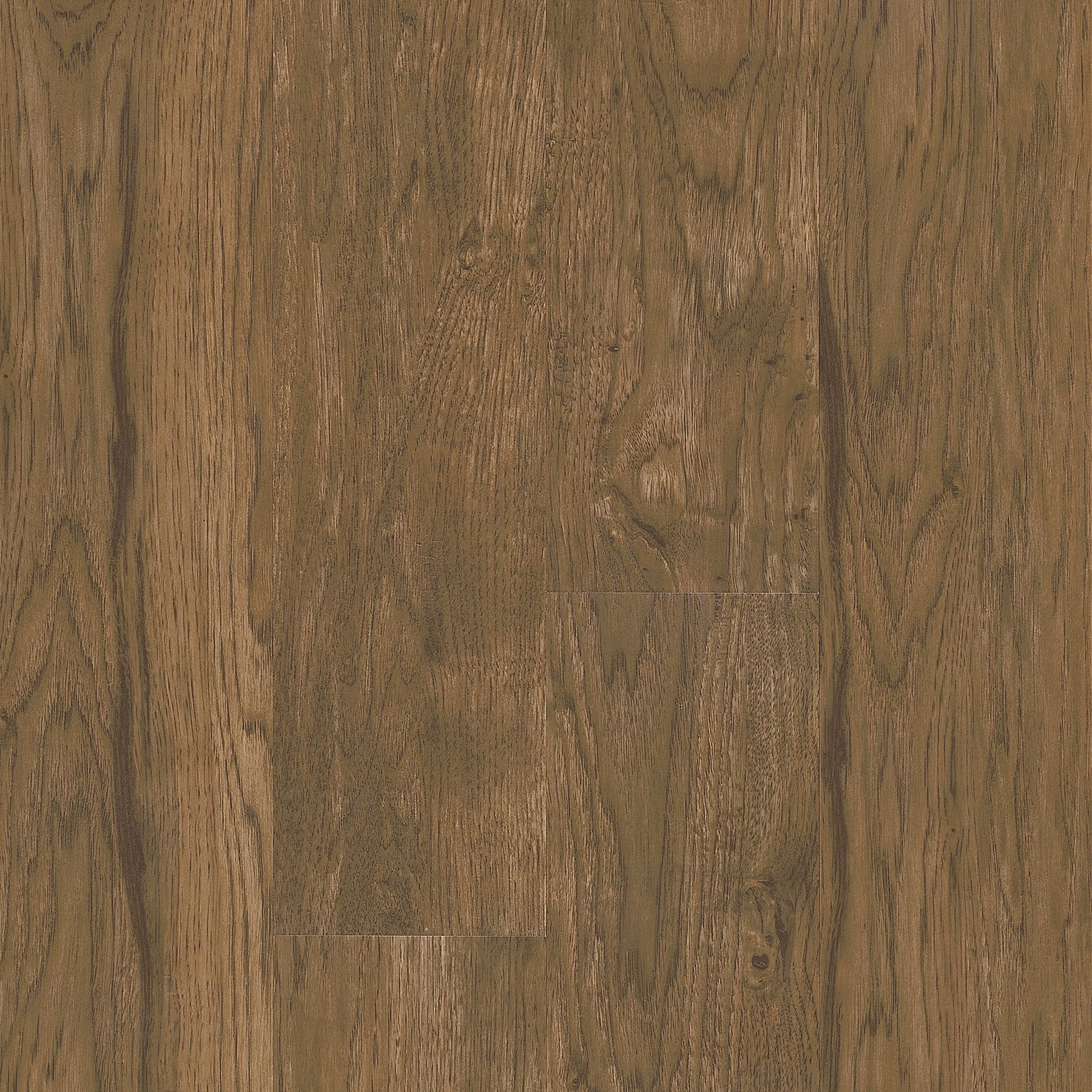 Vinyl Floor Tiles: Caramel Cove, Hightop Hickory, 6 in Tile Wd, Embossed, Square