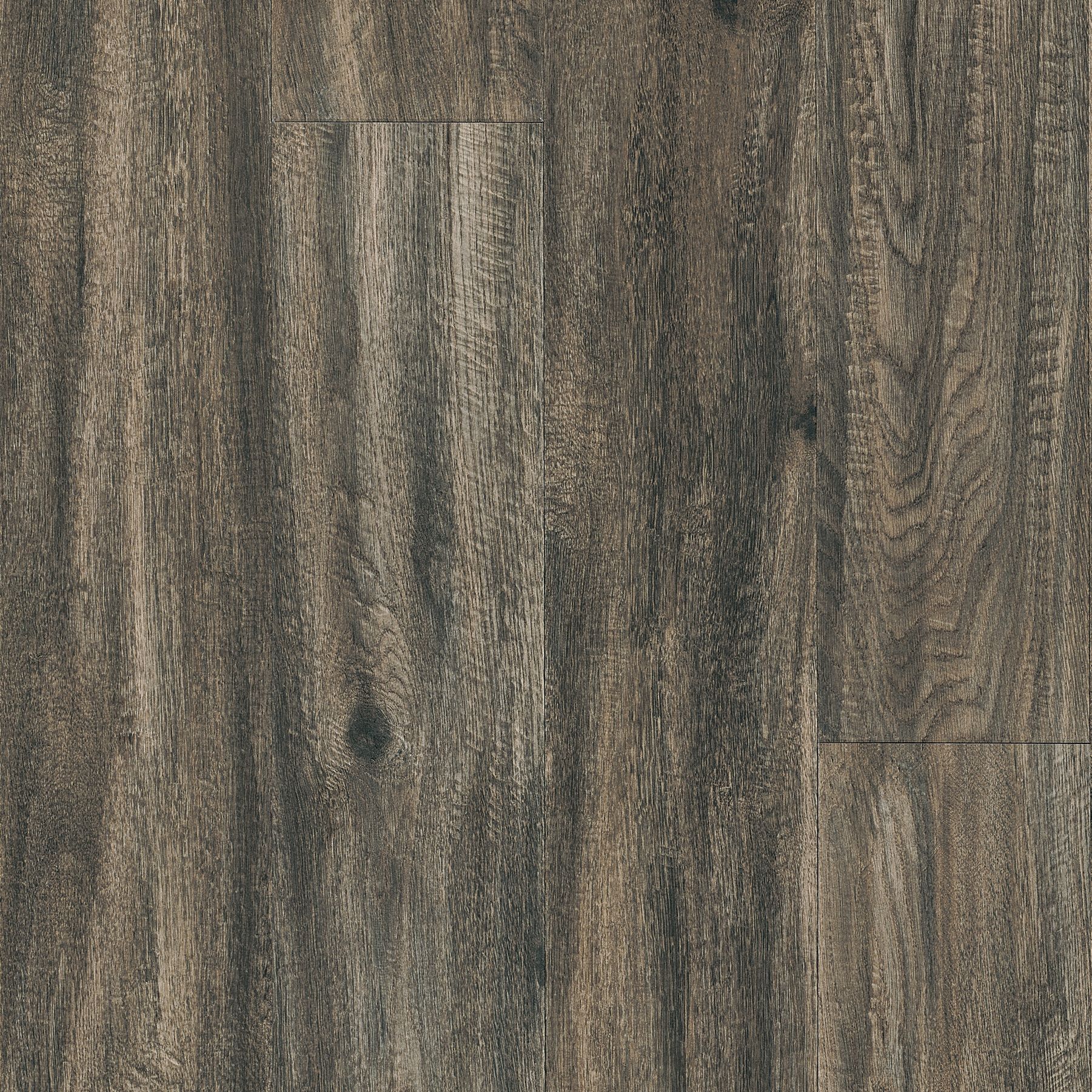 Vinyl Floor Tiles: Sage Brown, Cornelius Creek, 6 in Tile Wd, Embossed, Square