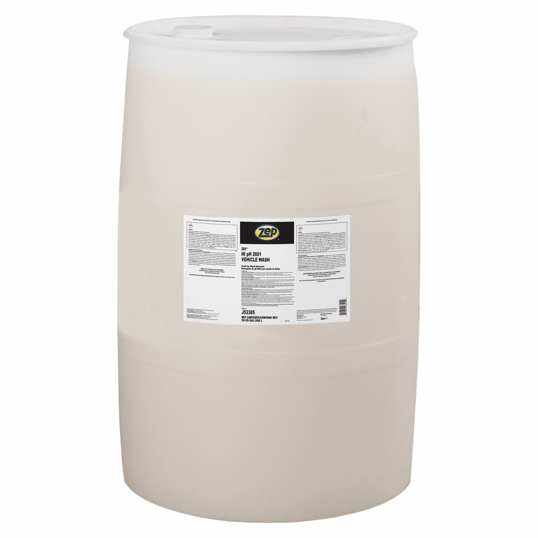 Vehicle Wash Liquid Drum