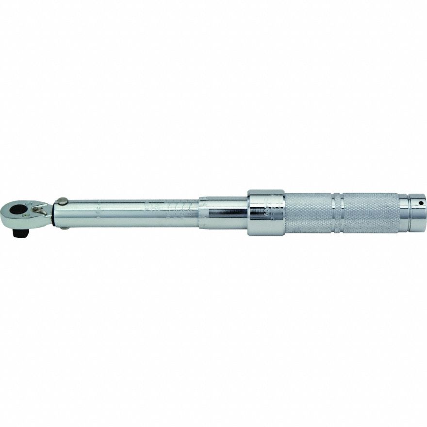 PROTO, FootPound, 1/2 in Drive Size, Micrometer Torque Wrench 4YA70