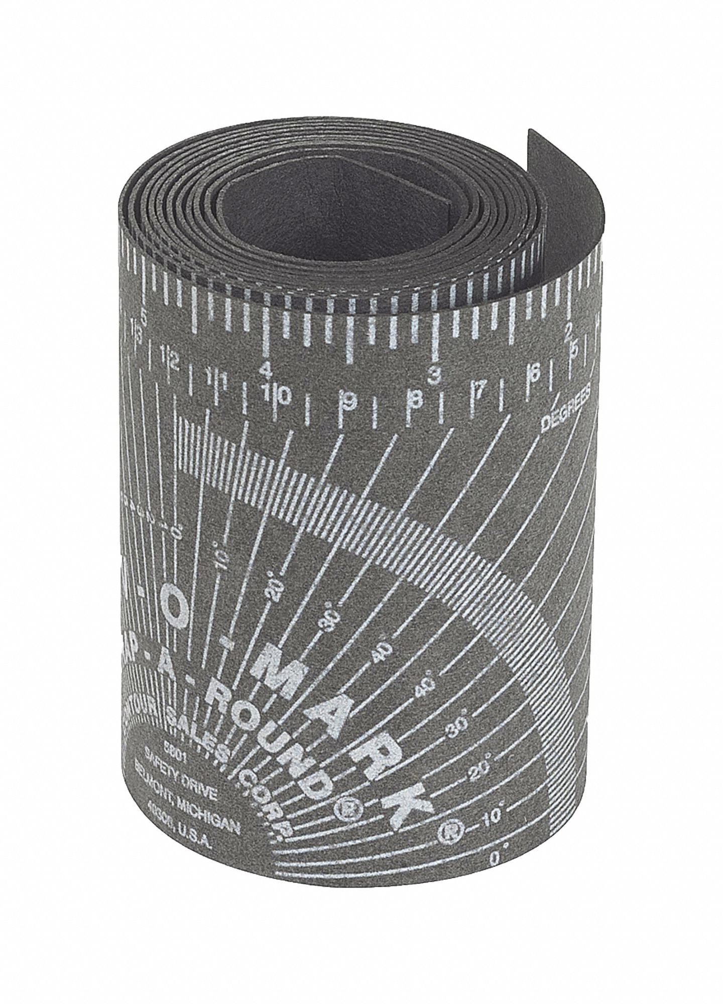 RUBAN MARQUAGE TUYAU,CALIBRE 3 PO-6 PO